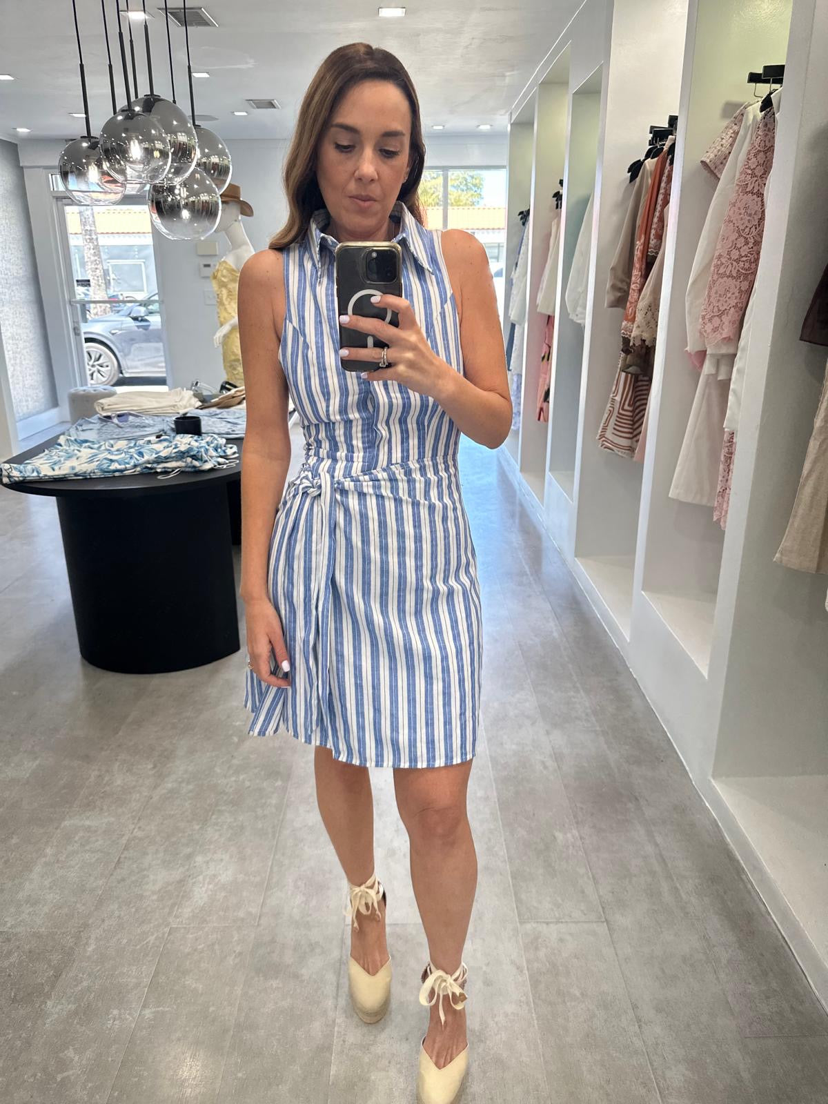 STRIPED SUMMER DRESS