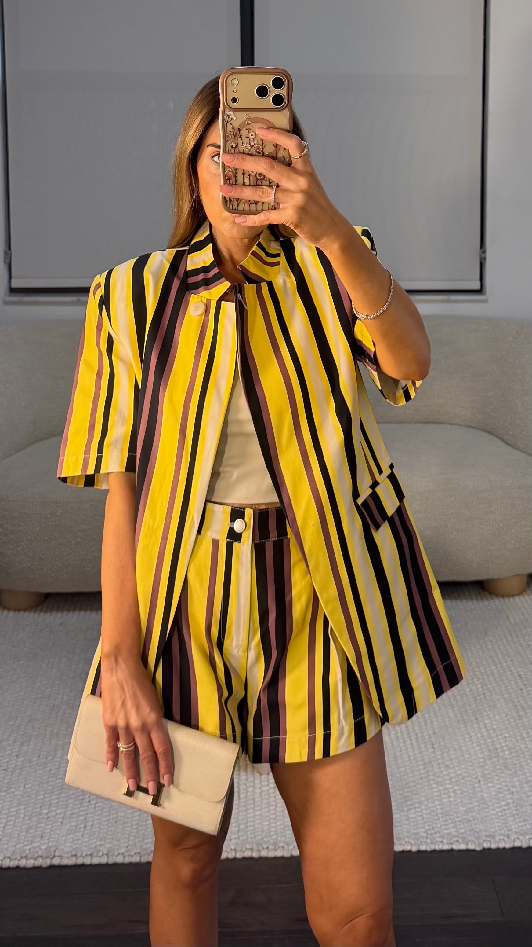 ALMAFI STRIPED JACKET