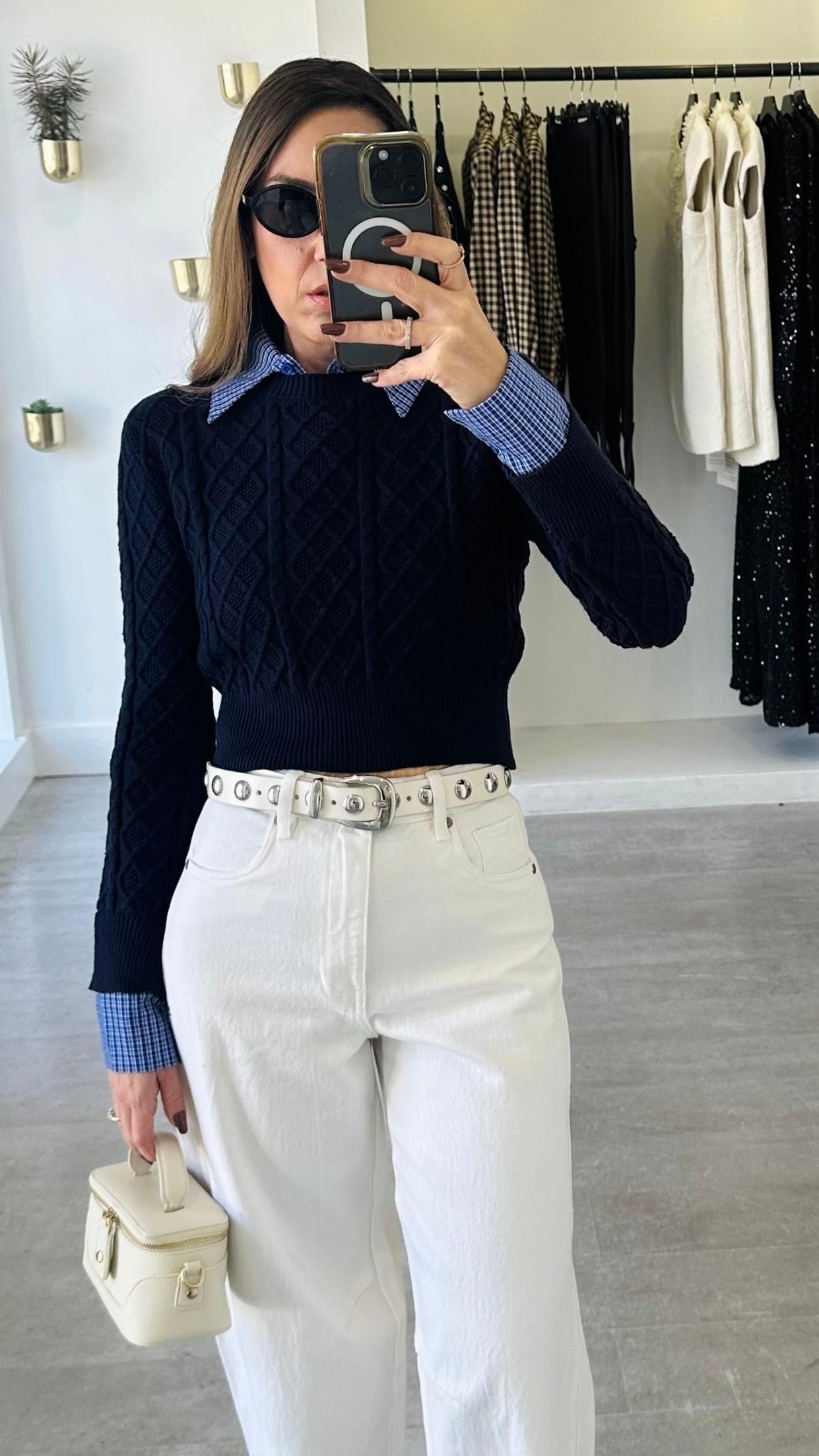 OXFORD KNIT SWEATER