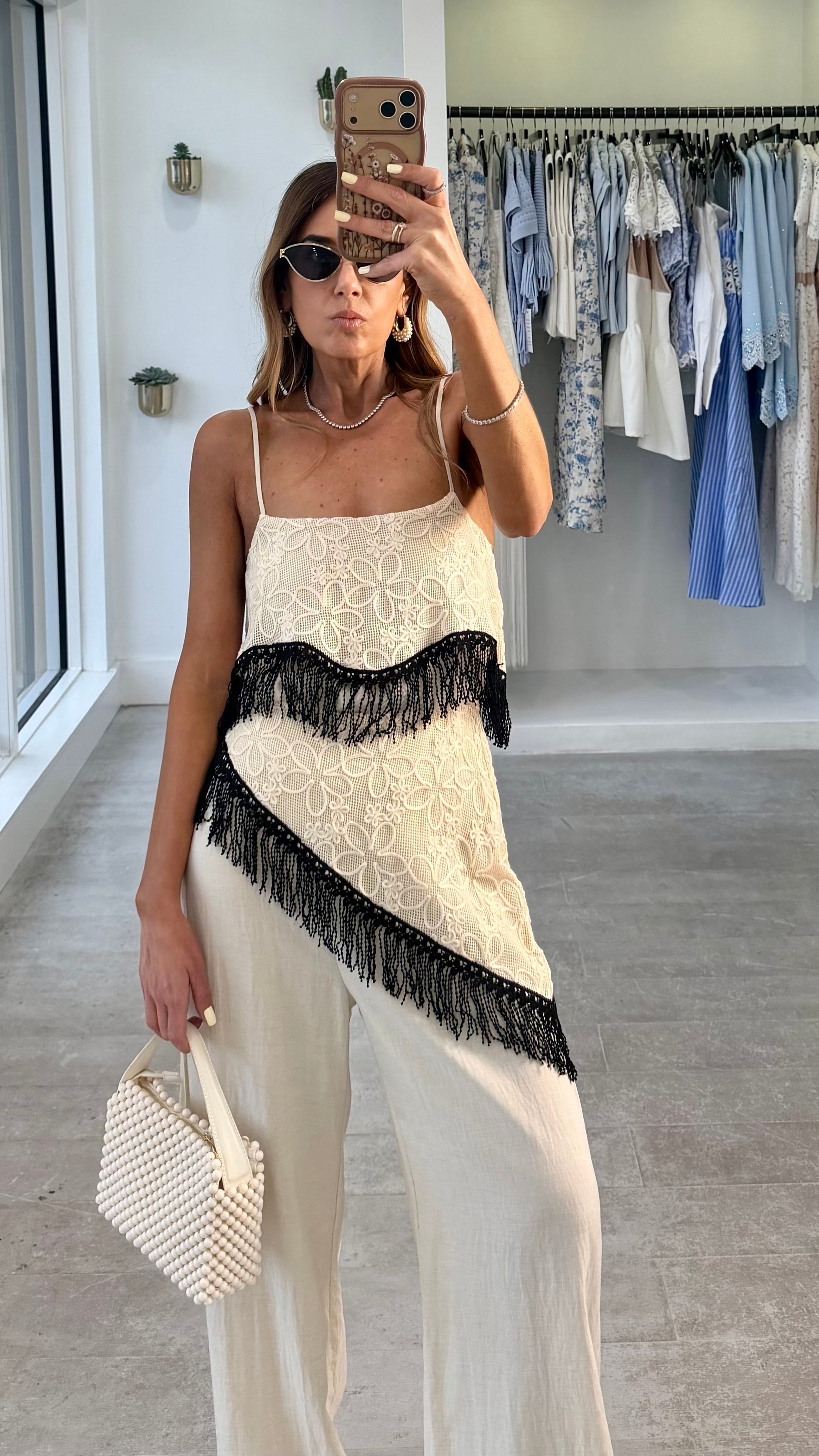 CROCHET FRINGE SET