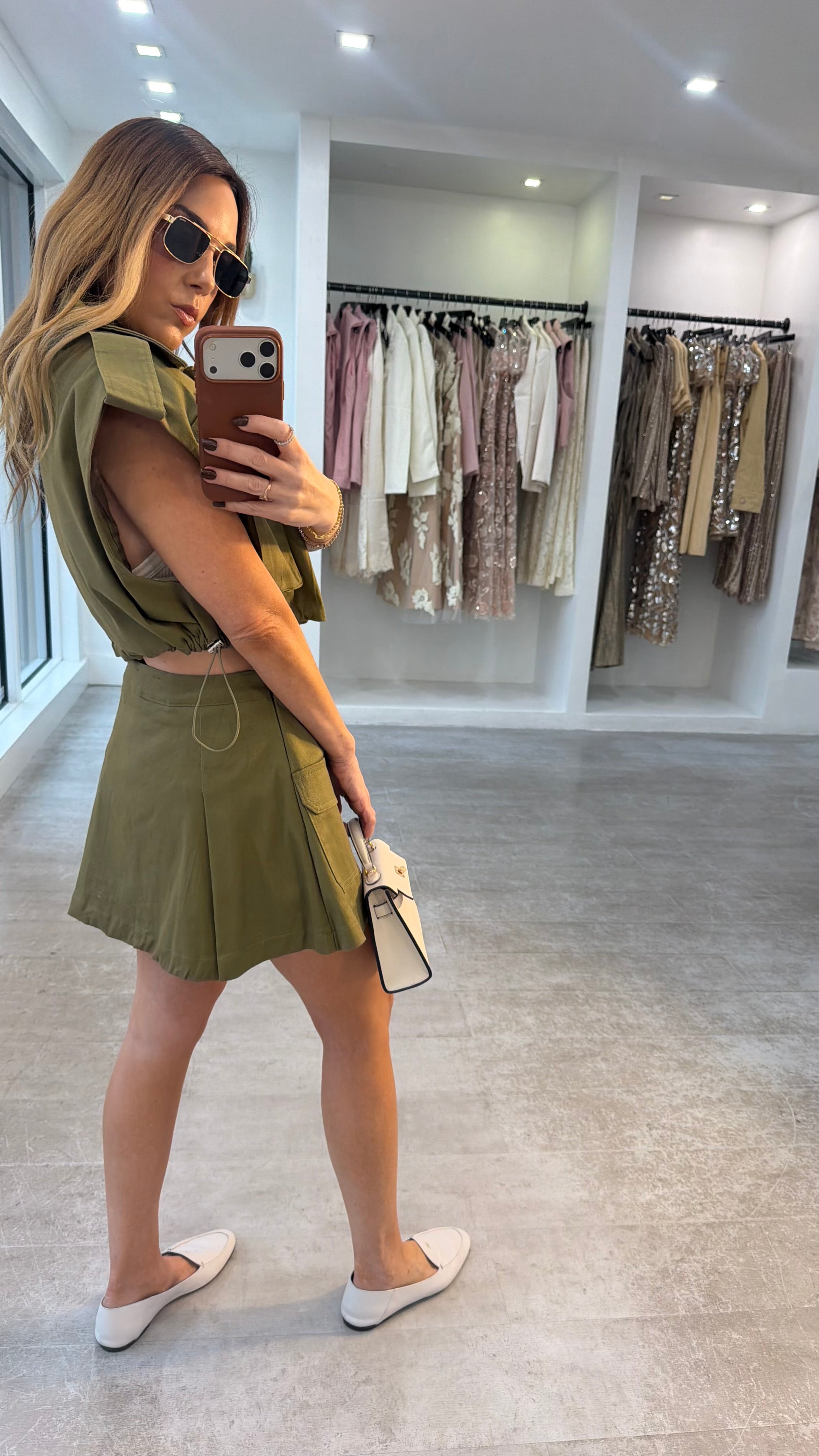OLIVE UTILITY CARGO SET