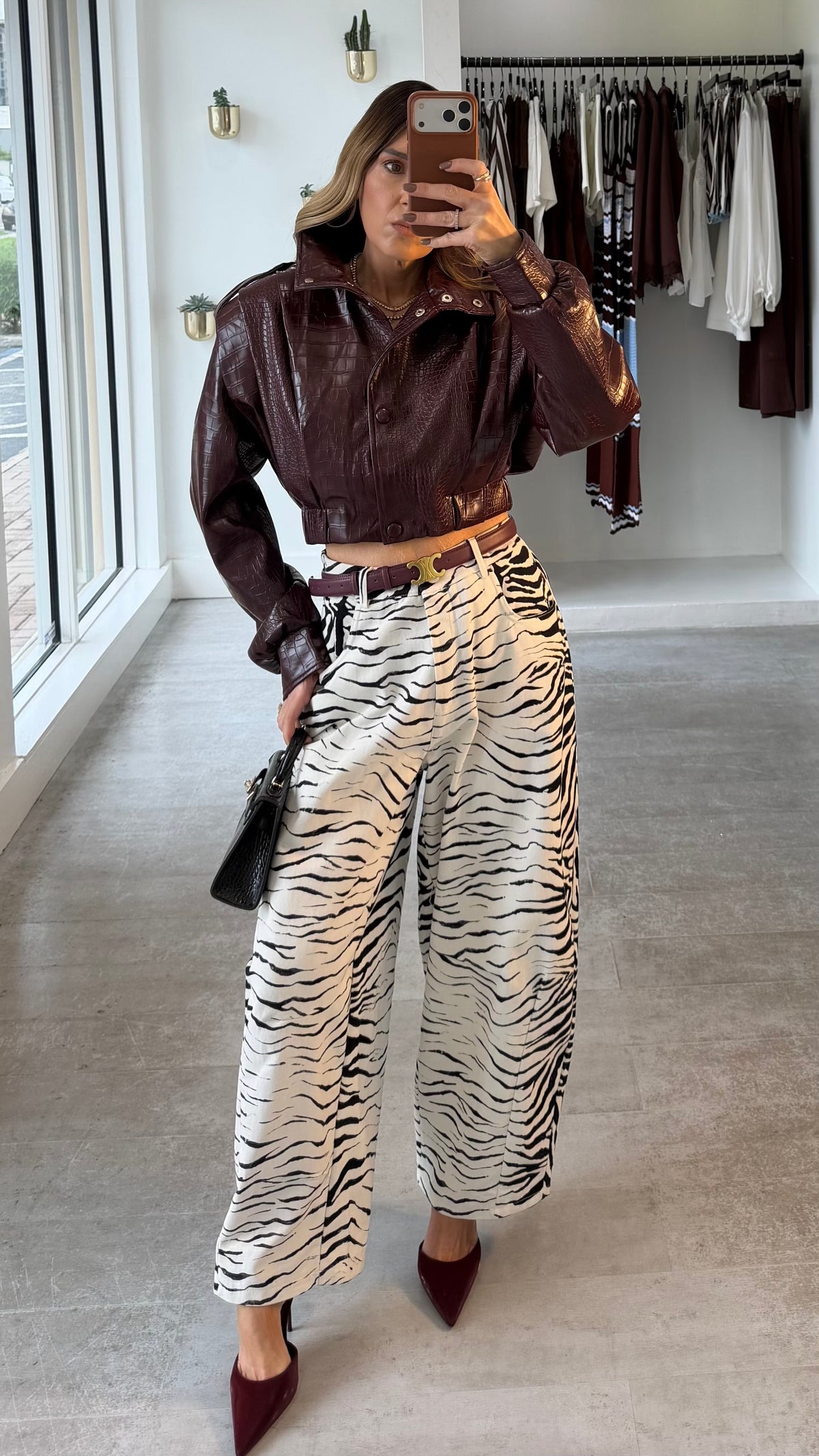 WILD ZEBRA PANTS