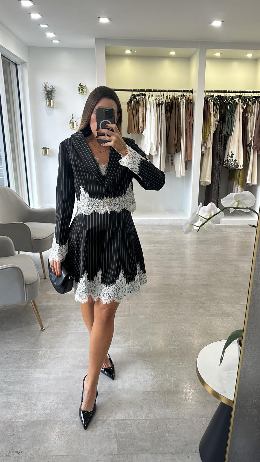 Lace Line Elegance dress