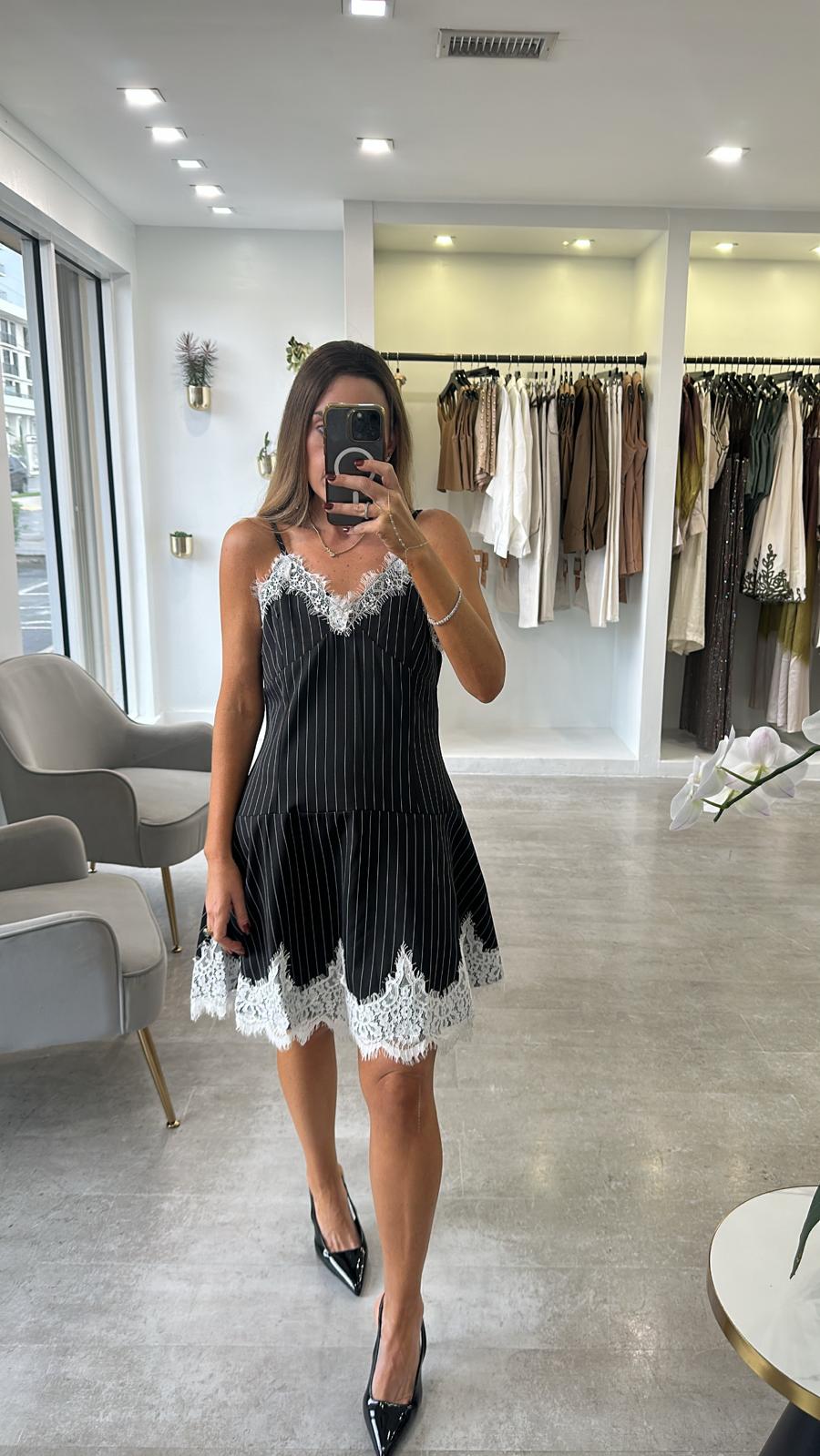 Lace Line Elegance dress