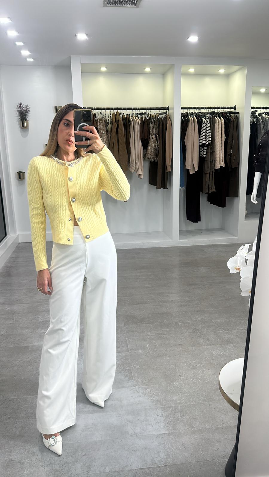 The Glow Knit cardigan