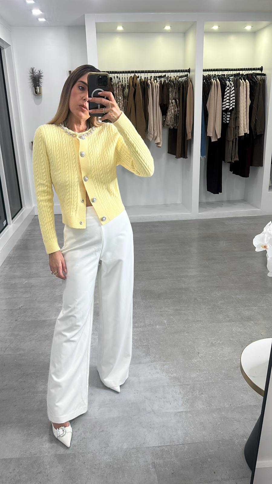 The Glow Knit cardigan
