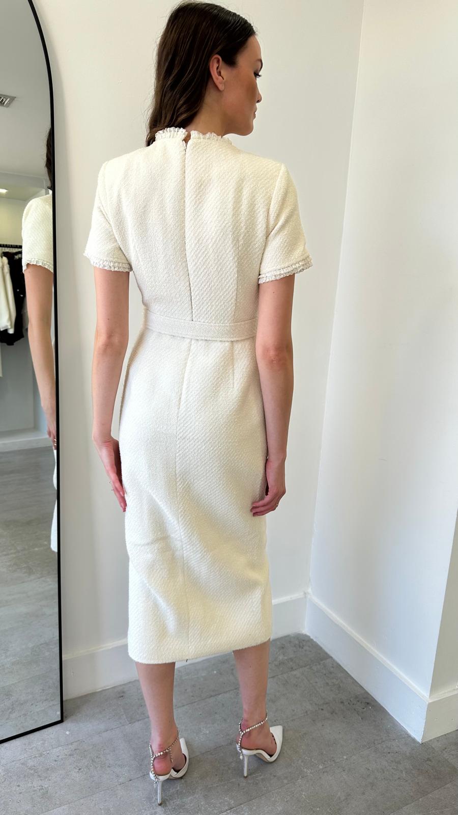 The Colette Tweed Midi Dress