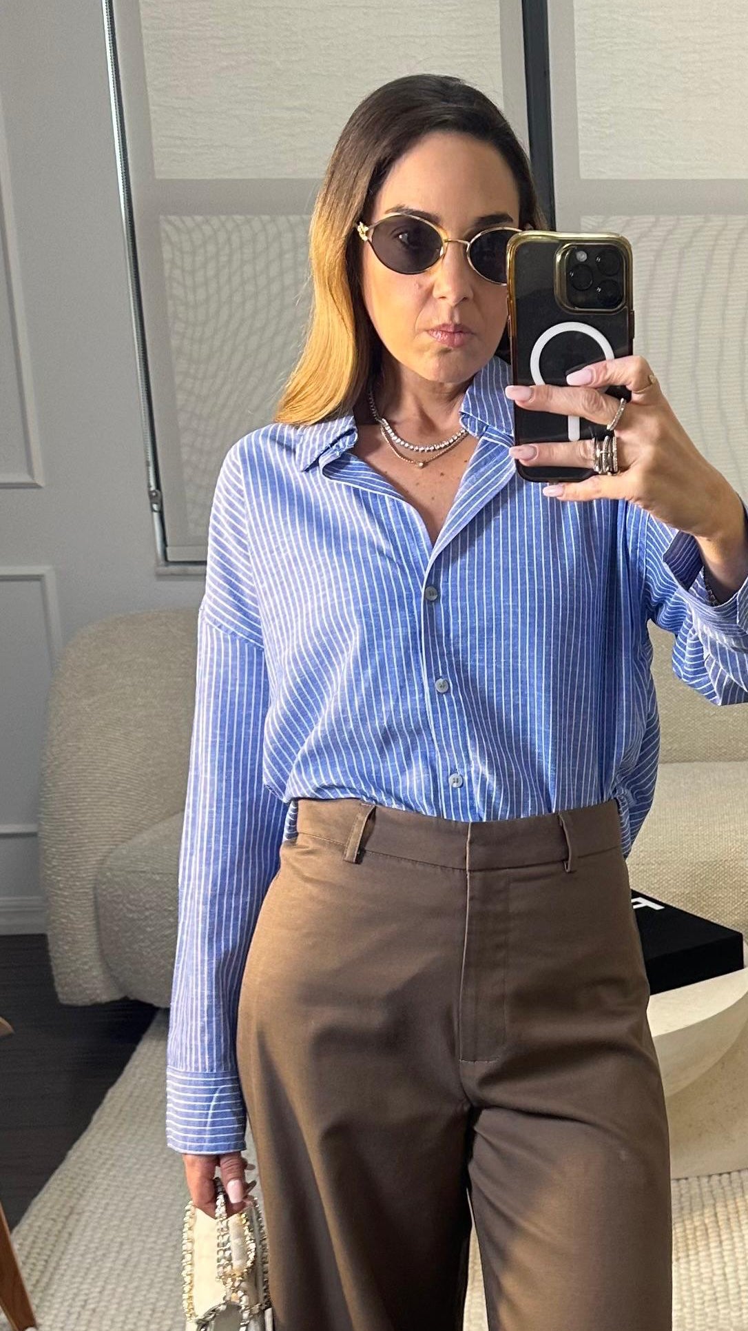 The Classic Stripe Button Down