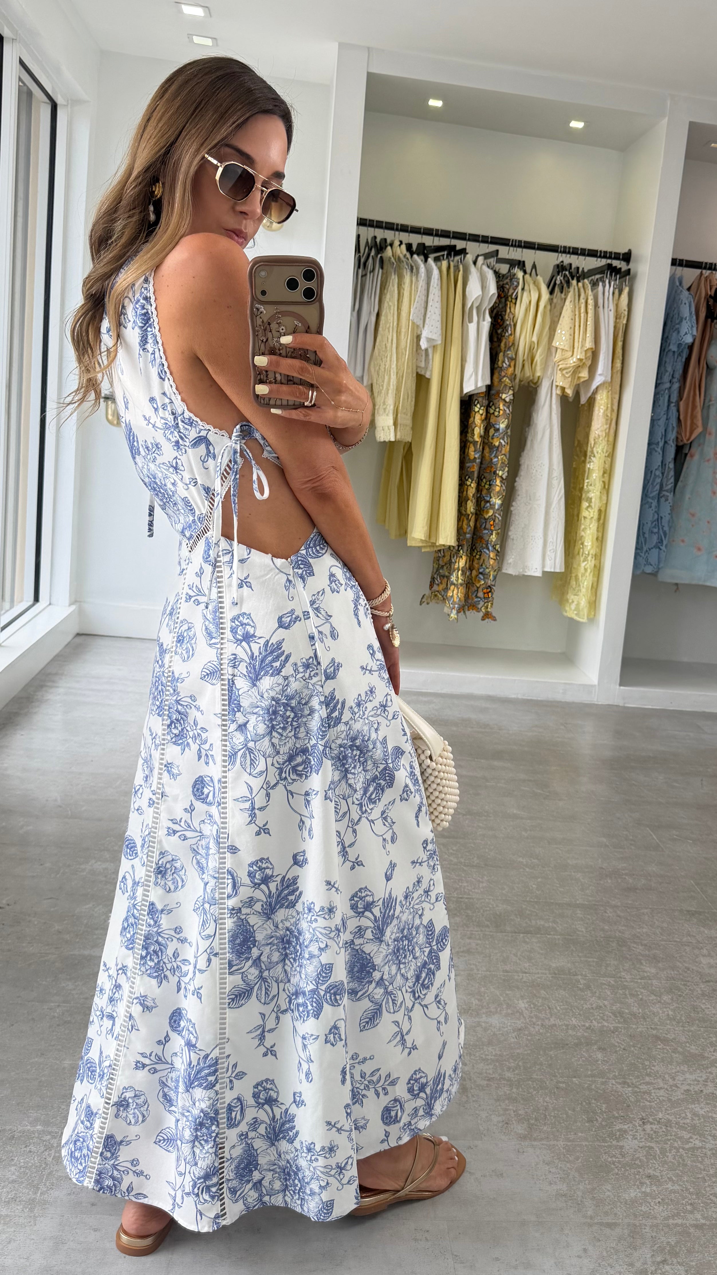 ENDLESS SUMMER MIDI DRESS