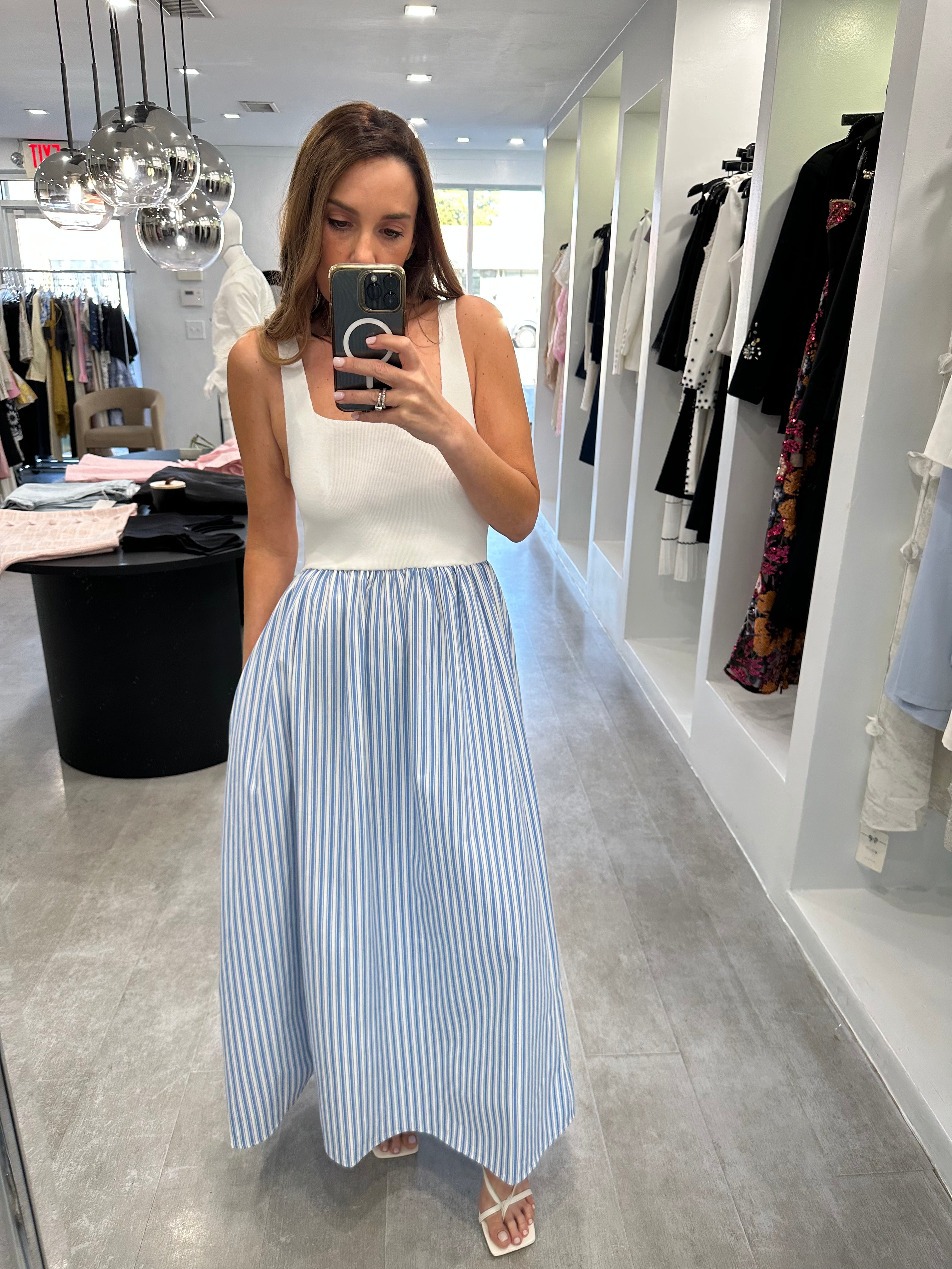 SANTORINI DRESS
