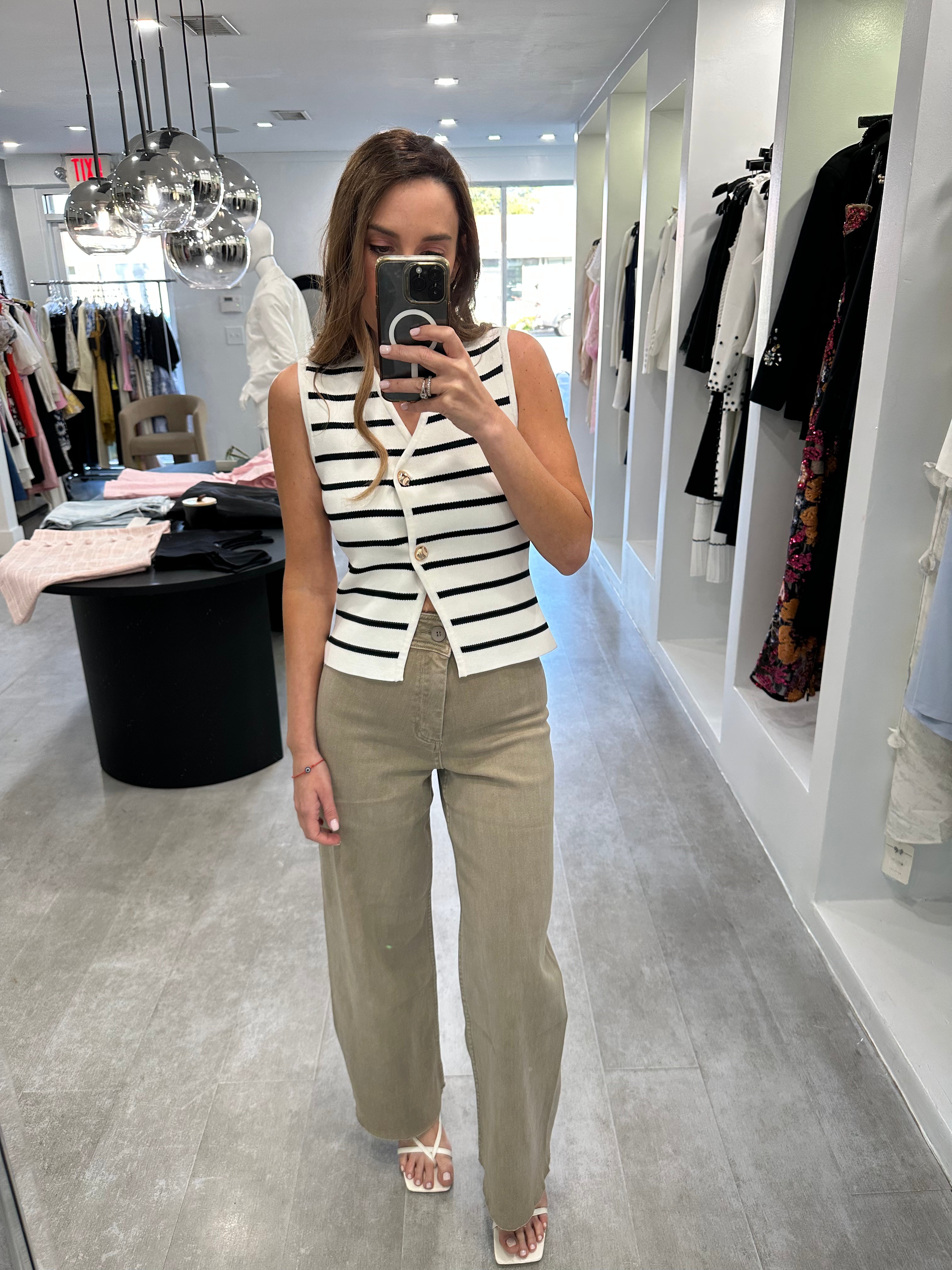 STRIPE VEST