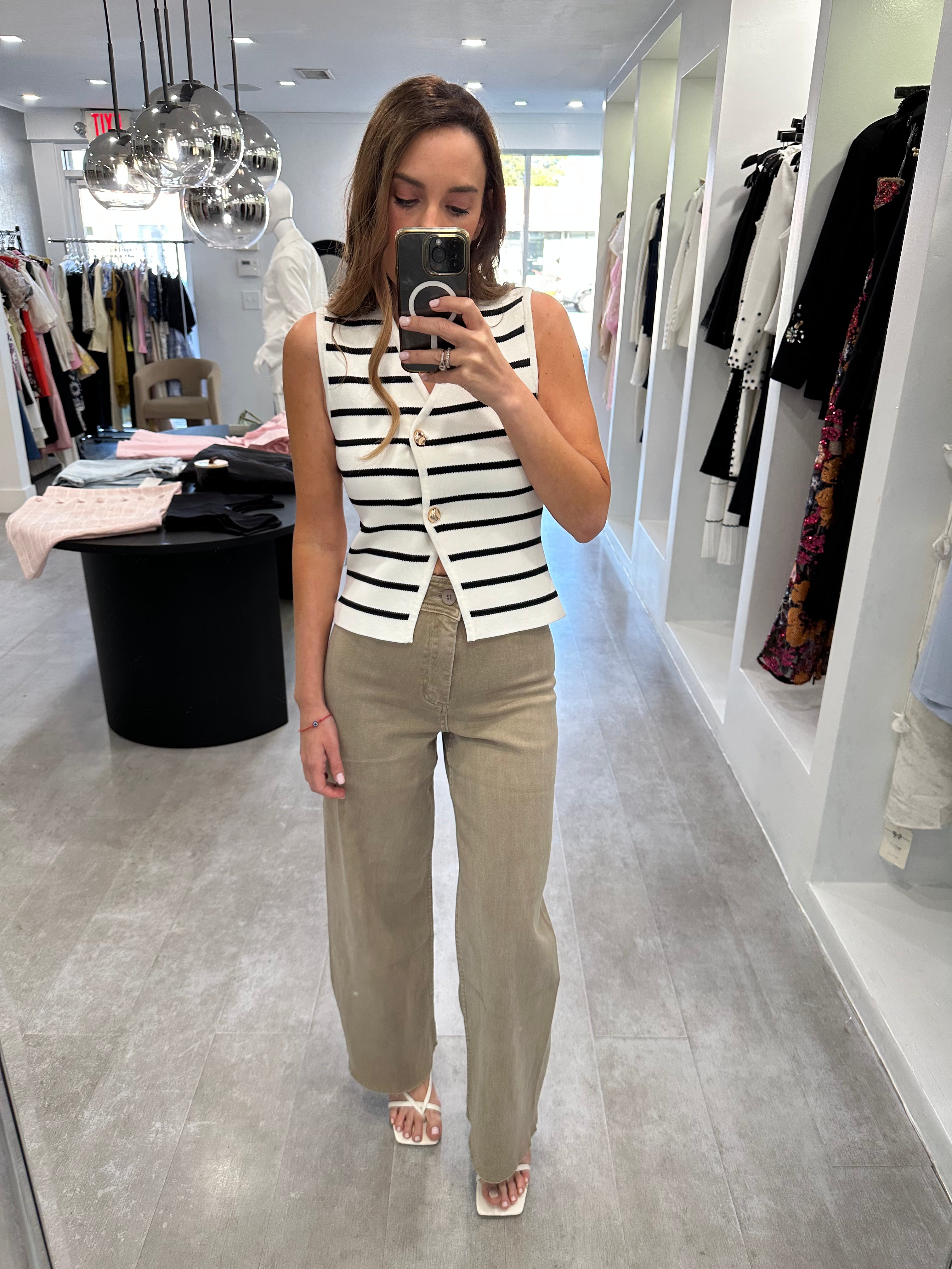 STRIPE VEST