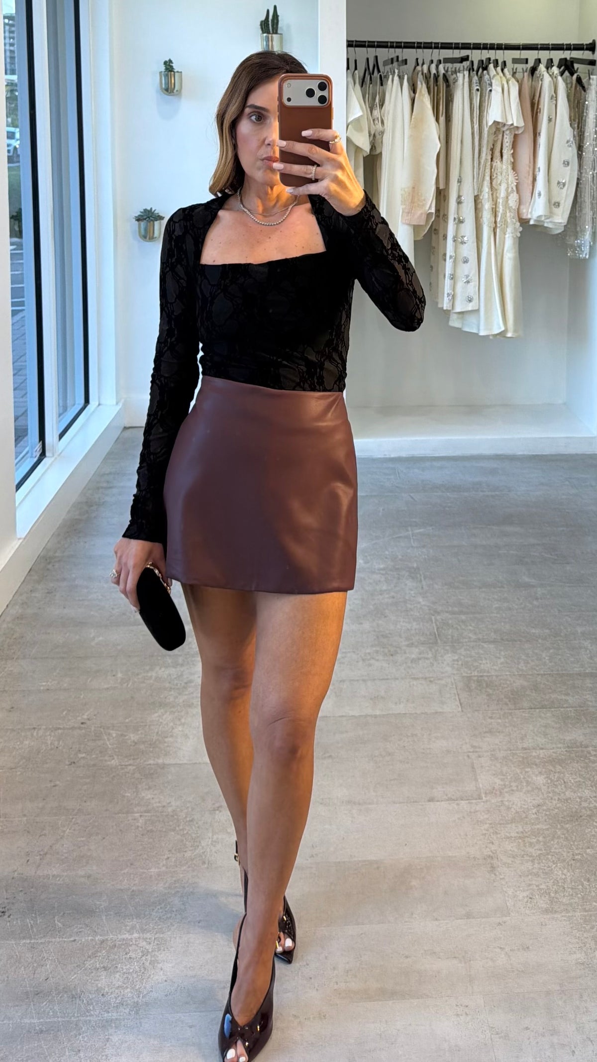 WINE EDIT SKORT