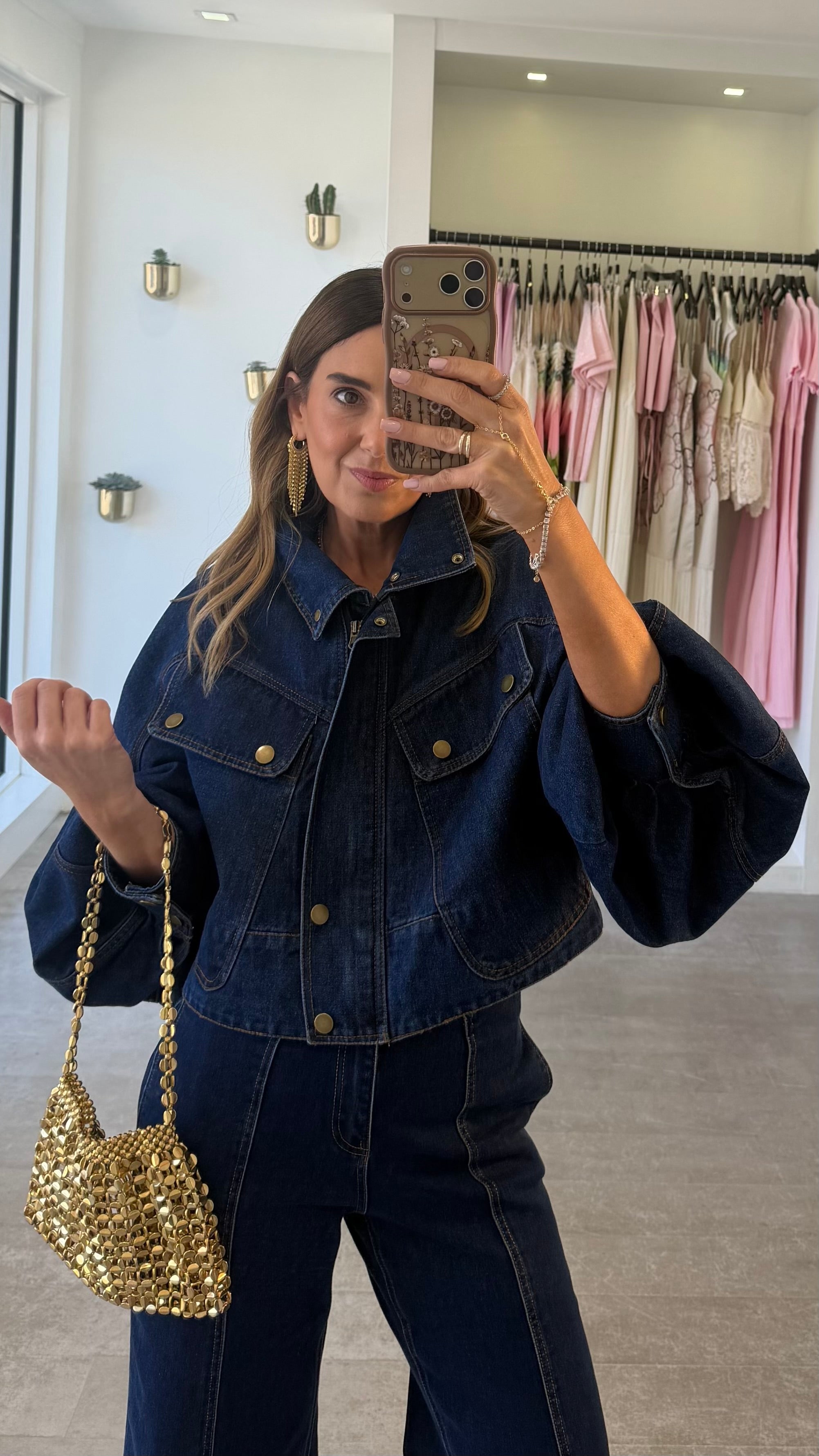 MIDNIGHT MUSE DENIM SET