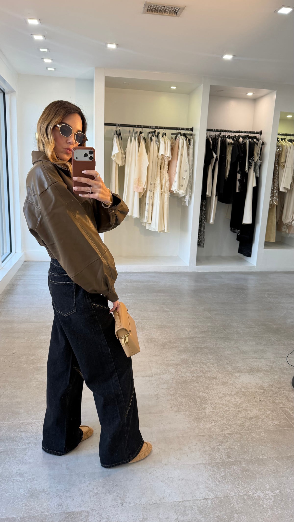 GOLD RIVET DENIM