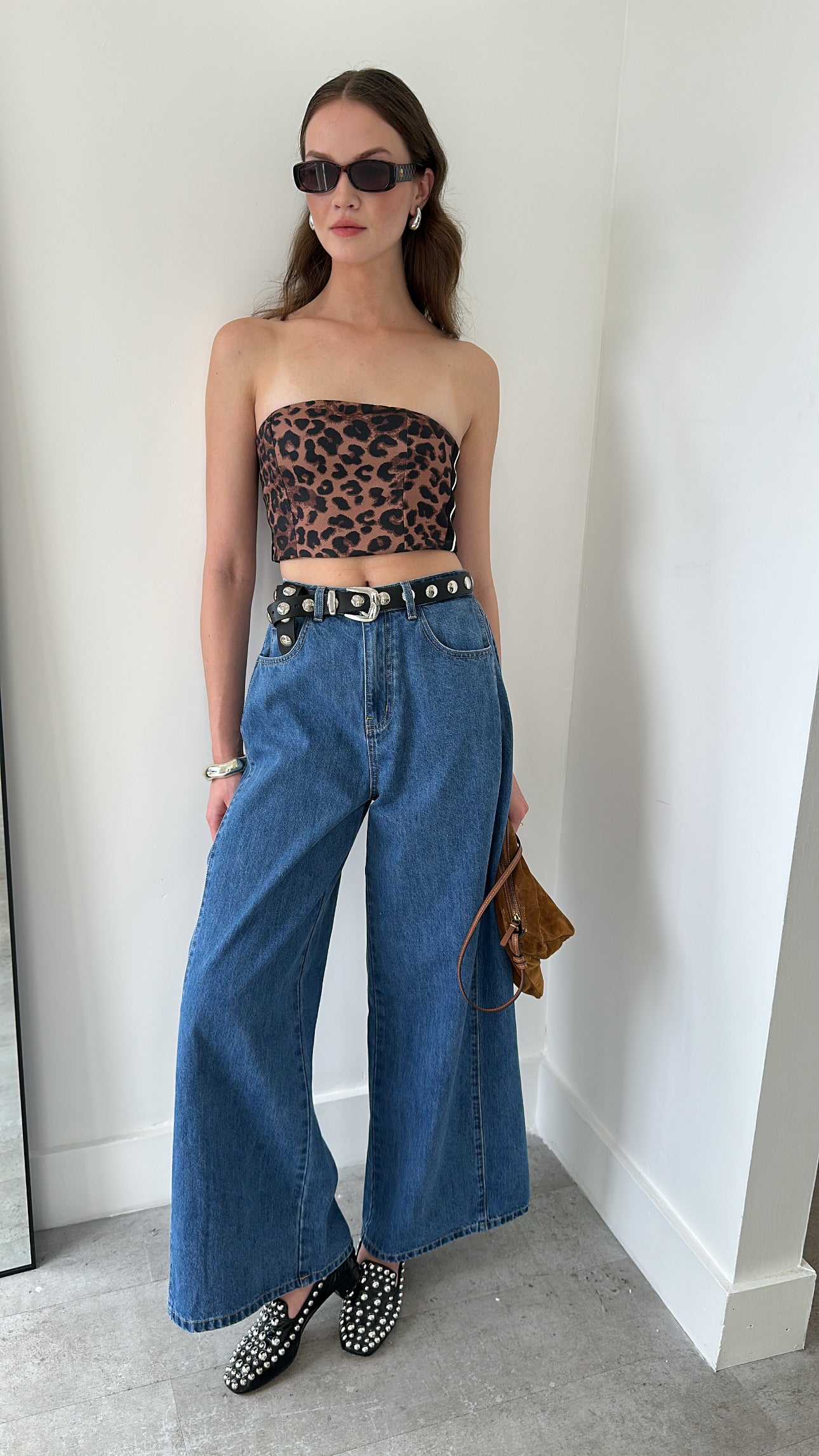 THE INDIGO WIDE LEG