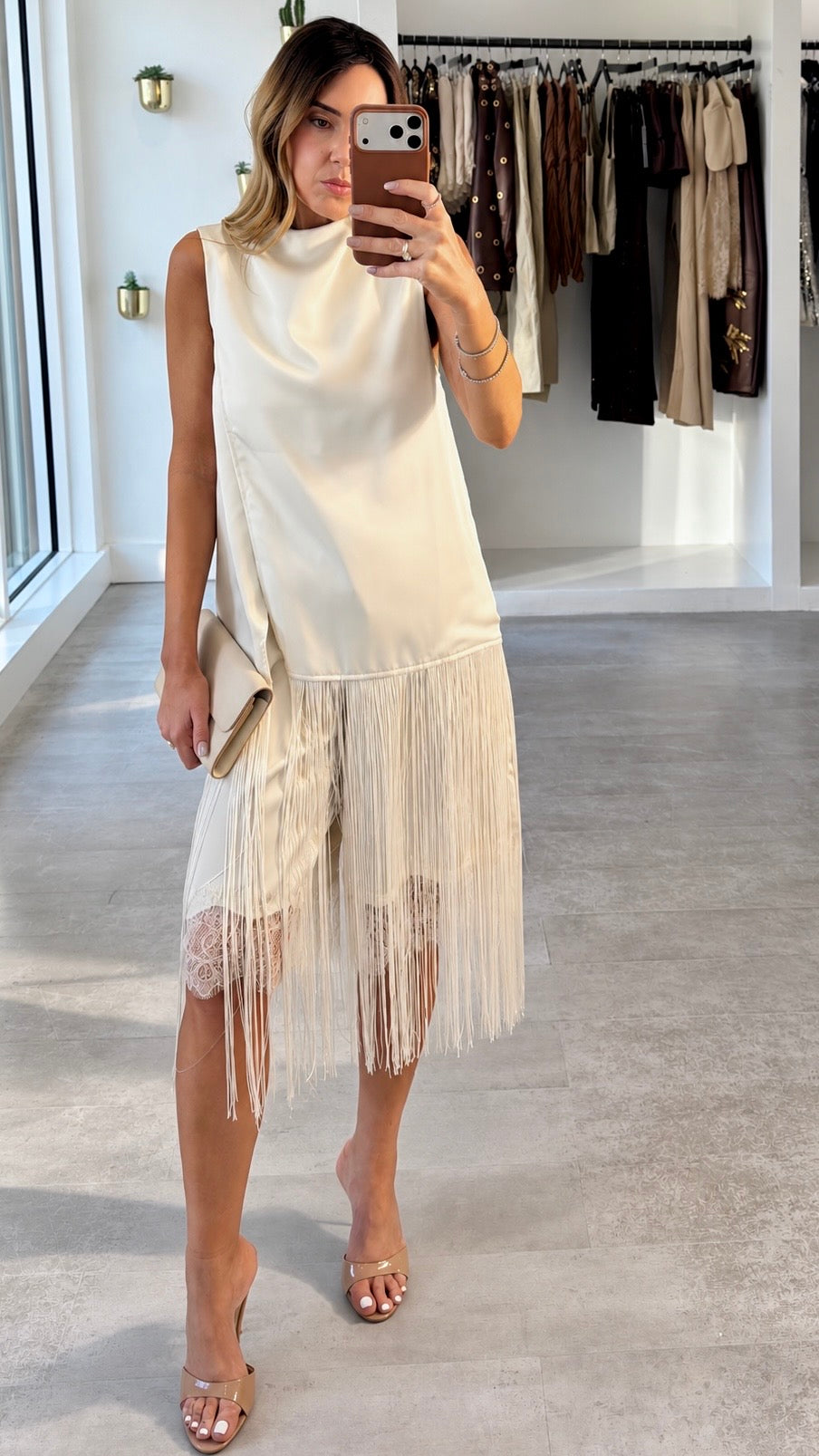 PARISIAN FRINGE TOP
