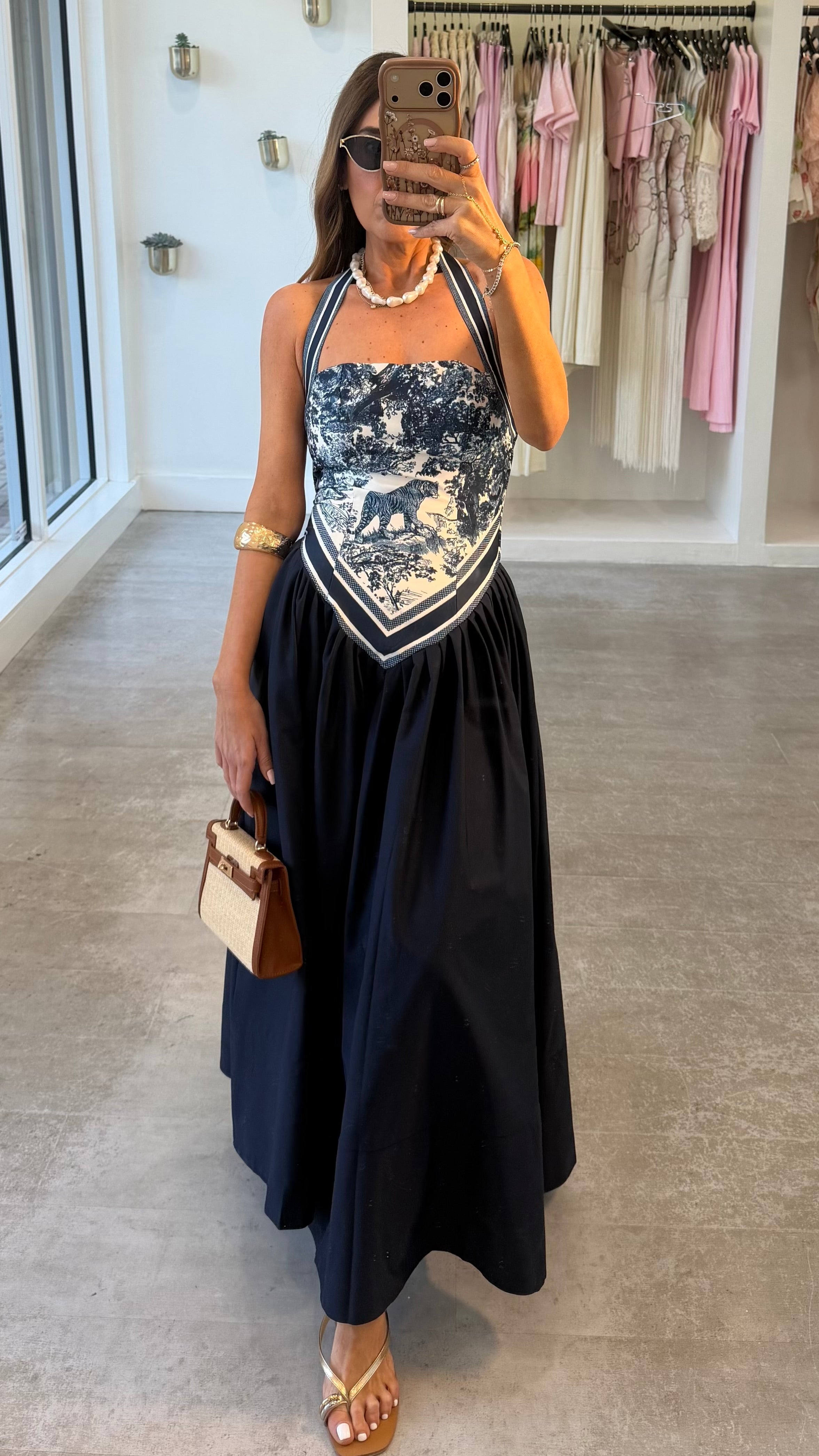 DOLCE NAVY DRESS