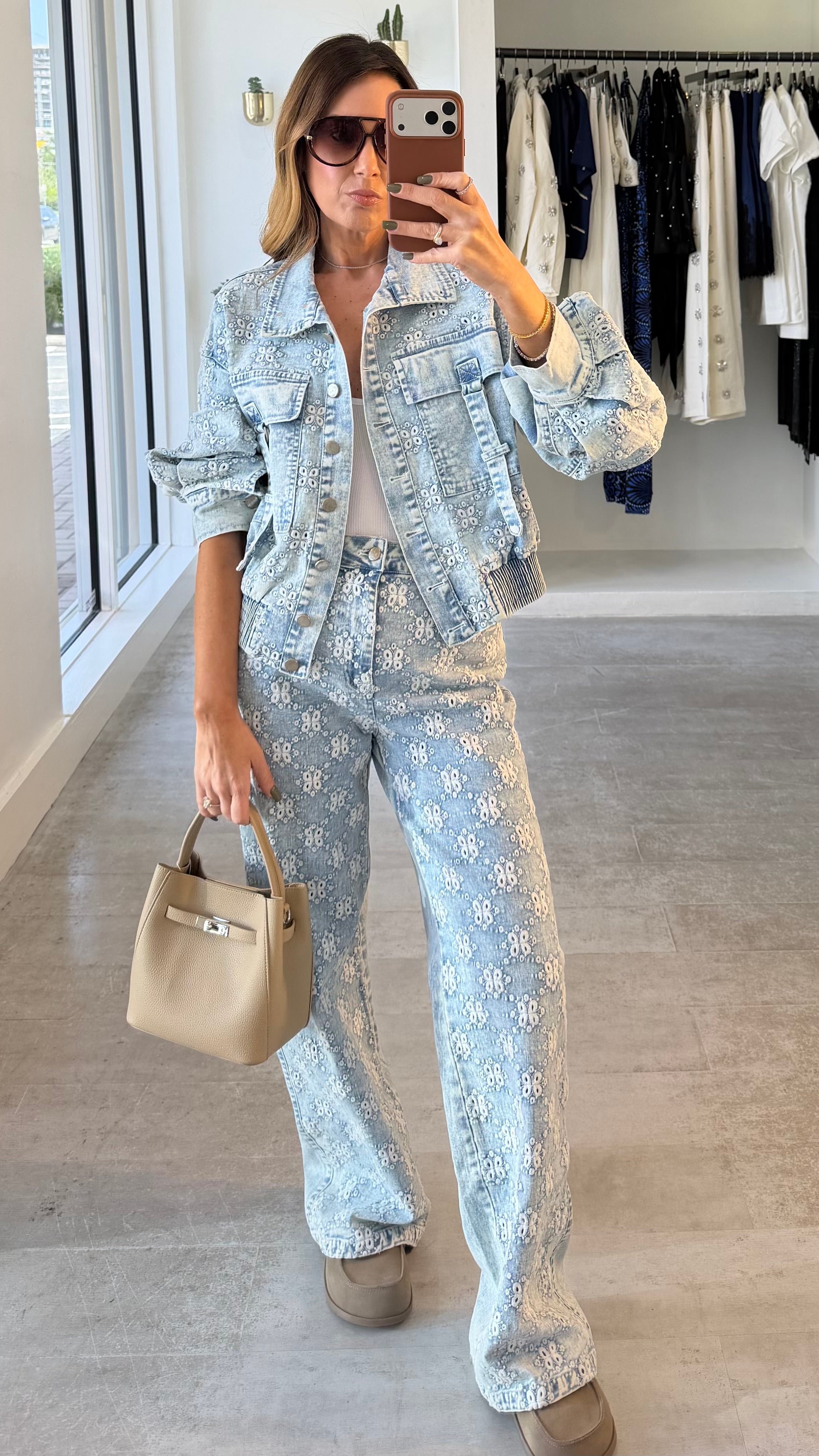 DENIM BLOOM SET