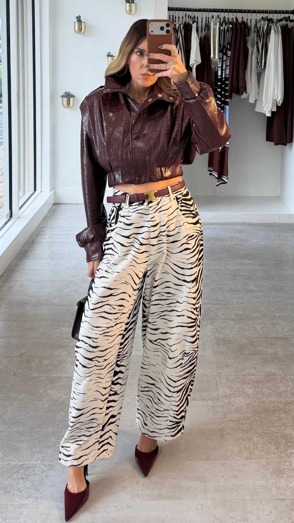 WILD ZEBRA PANTS