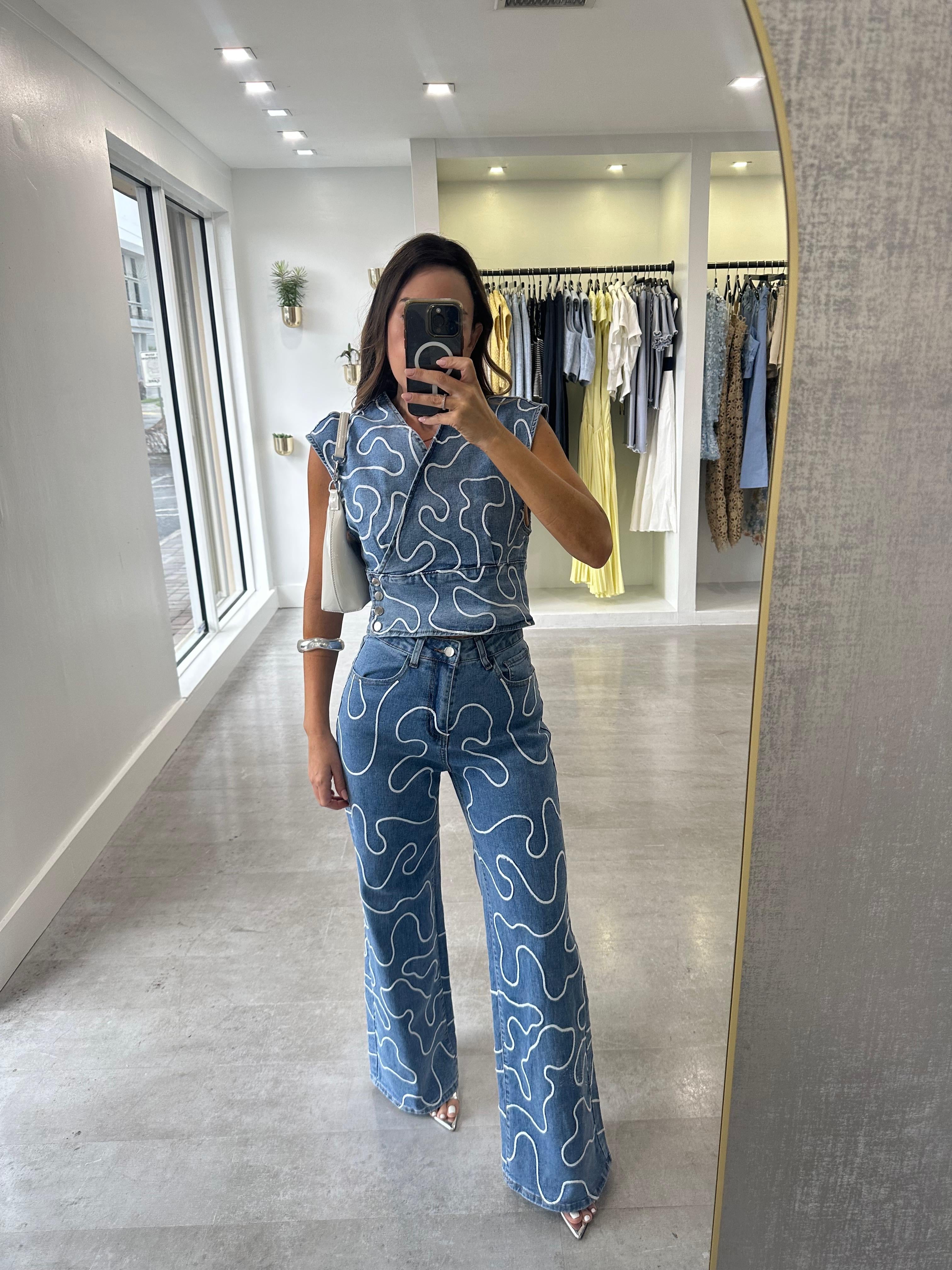 THE DENIM WAVE  SET