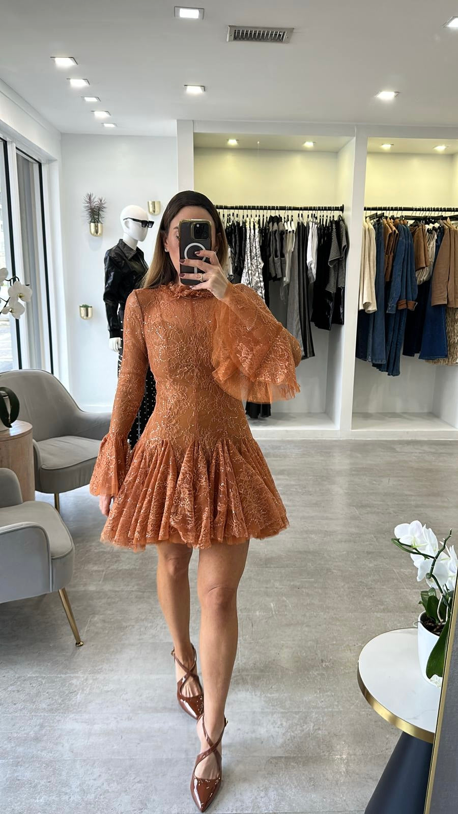 AMBER BLOOM DRESS