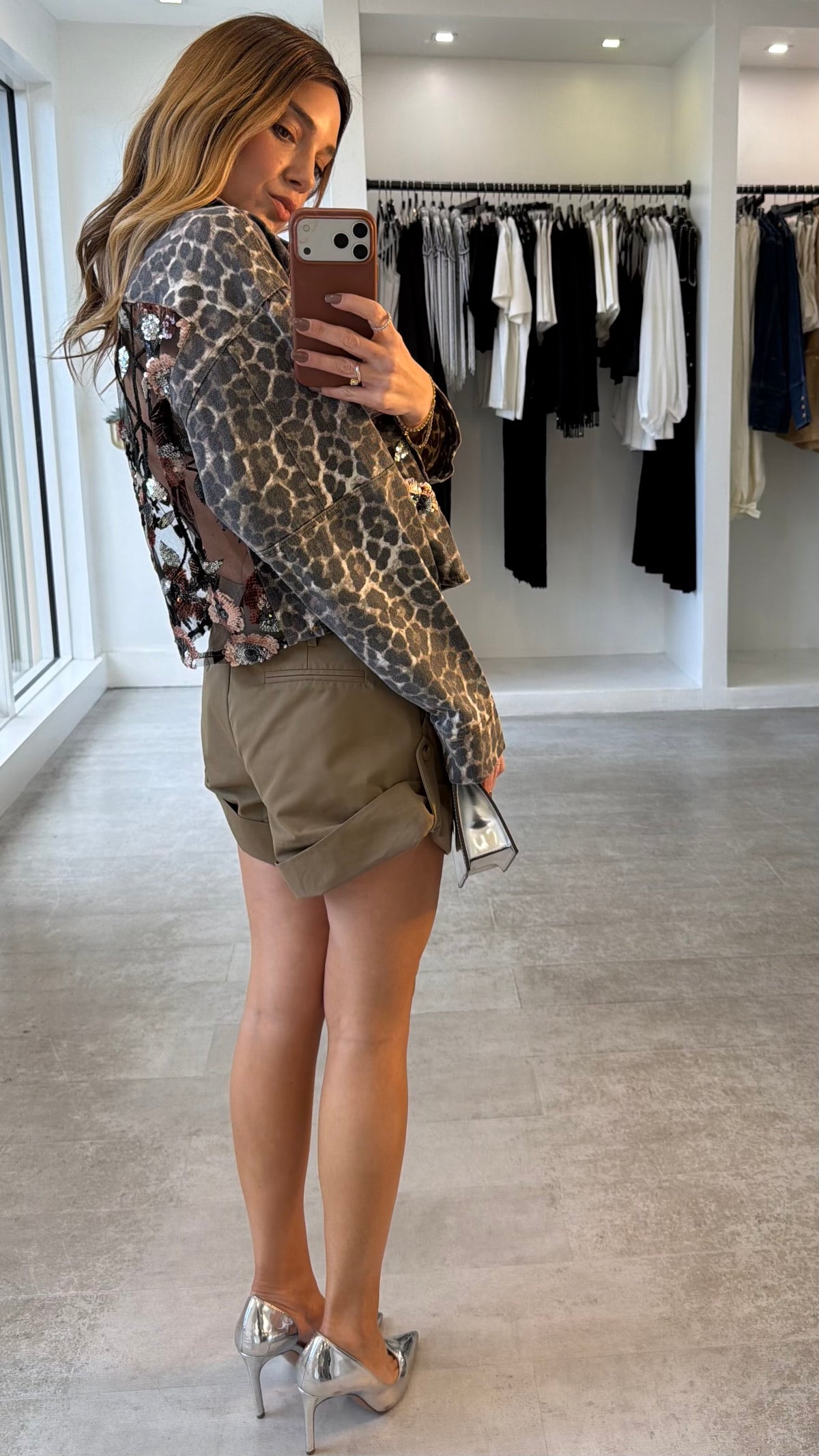 KHAKI UTILITY SHORT