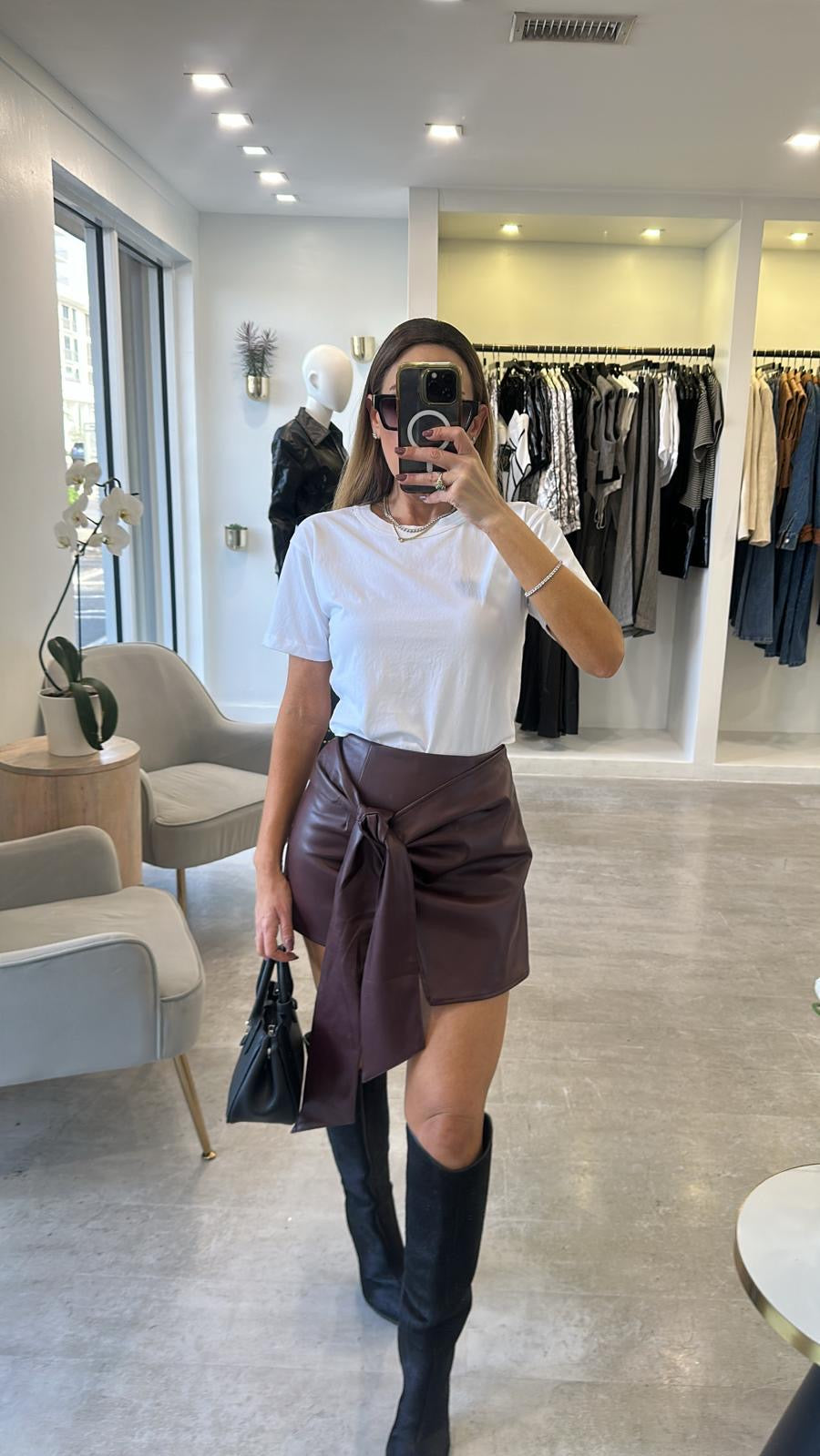 BURGY TWIST SKIRT