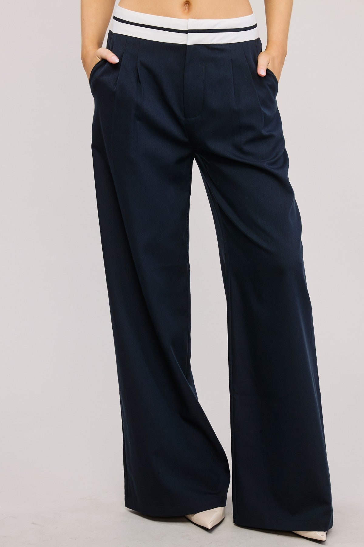 MARISA NAVY TROUSER