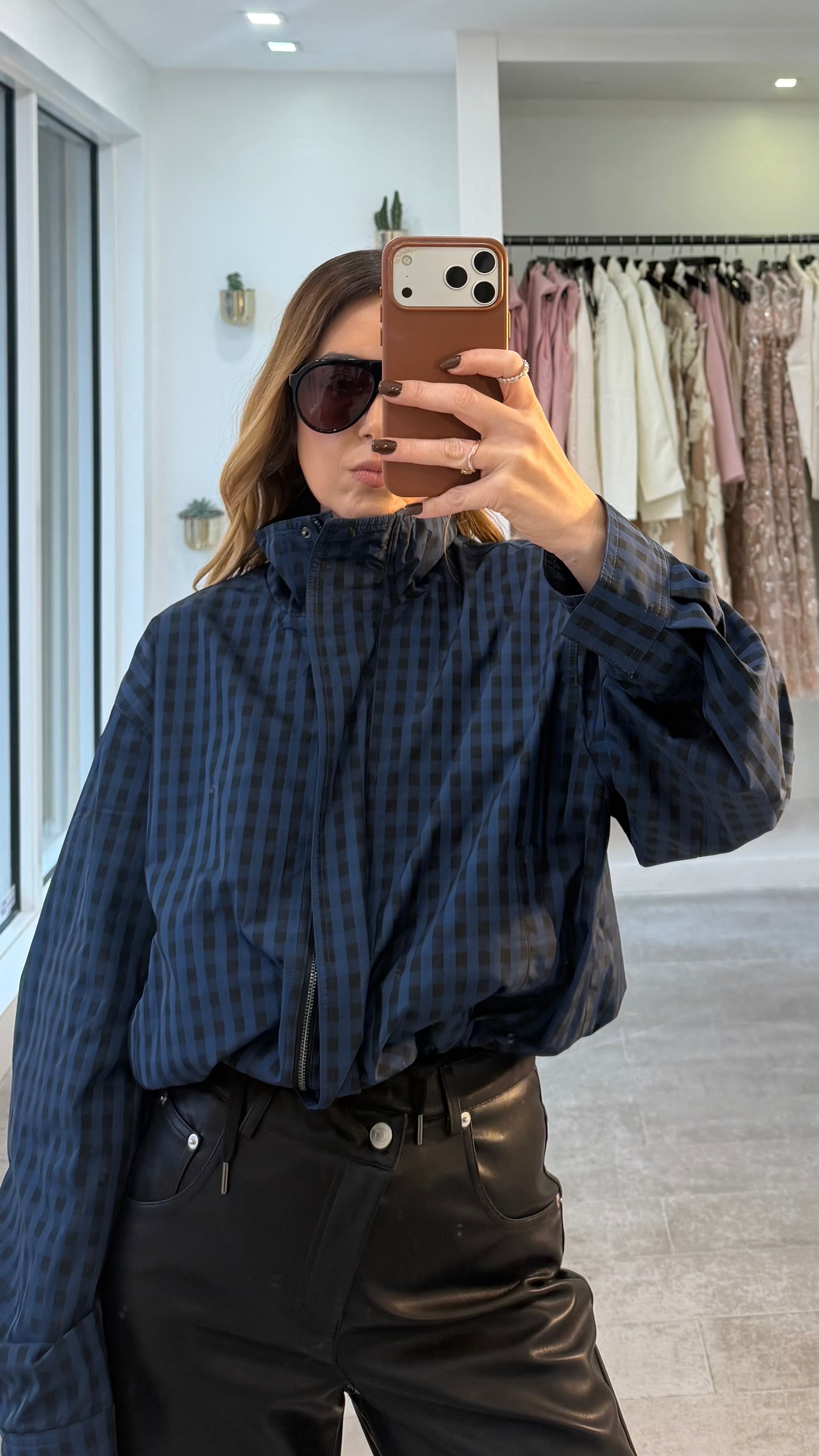 THE CITY CHECK JACKET