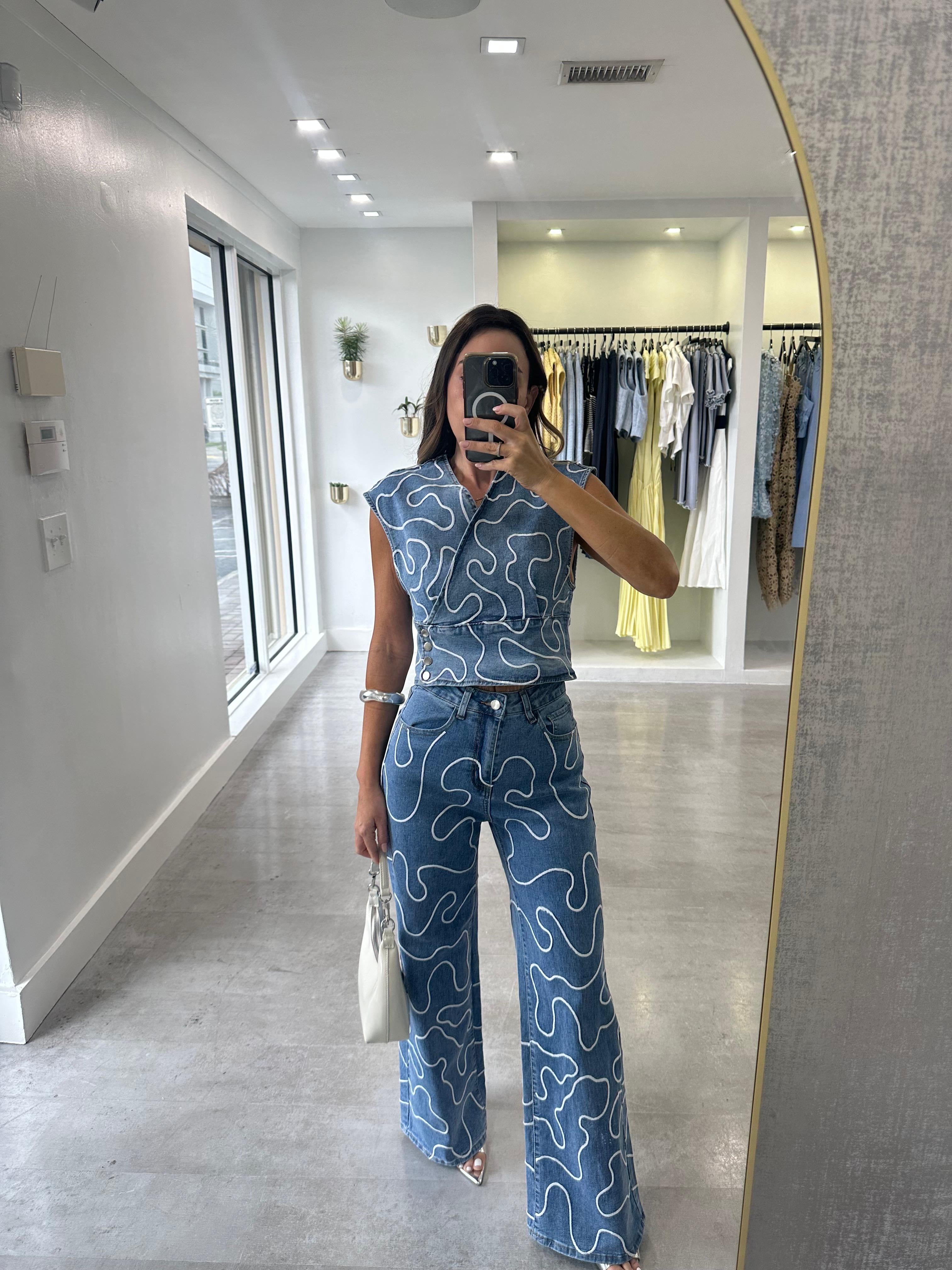 THE DENIM WAVE  SET