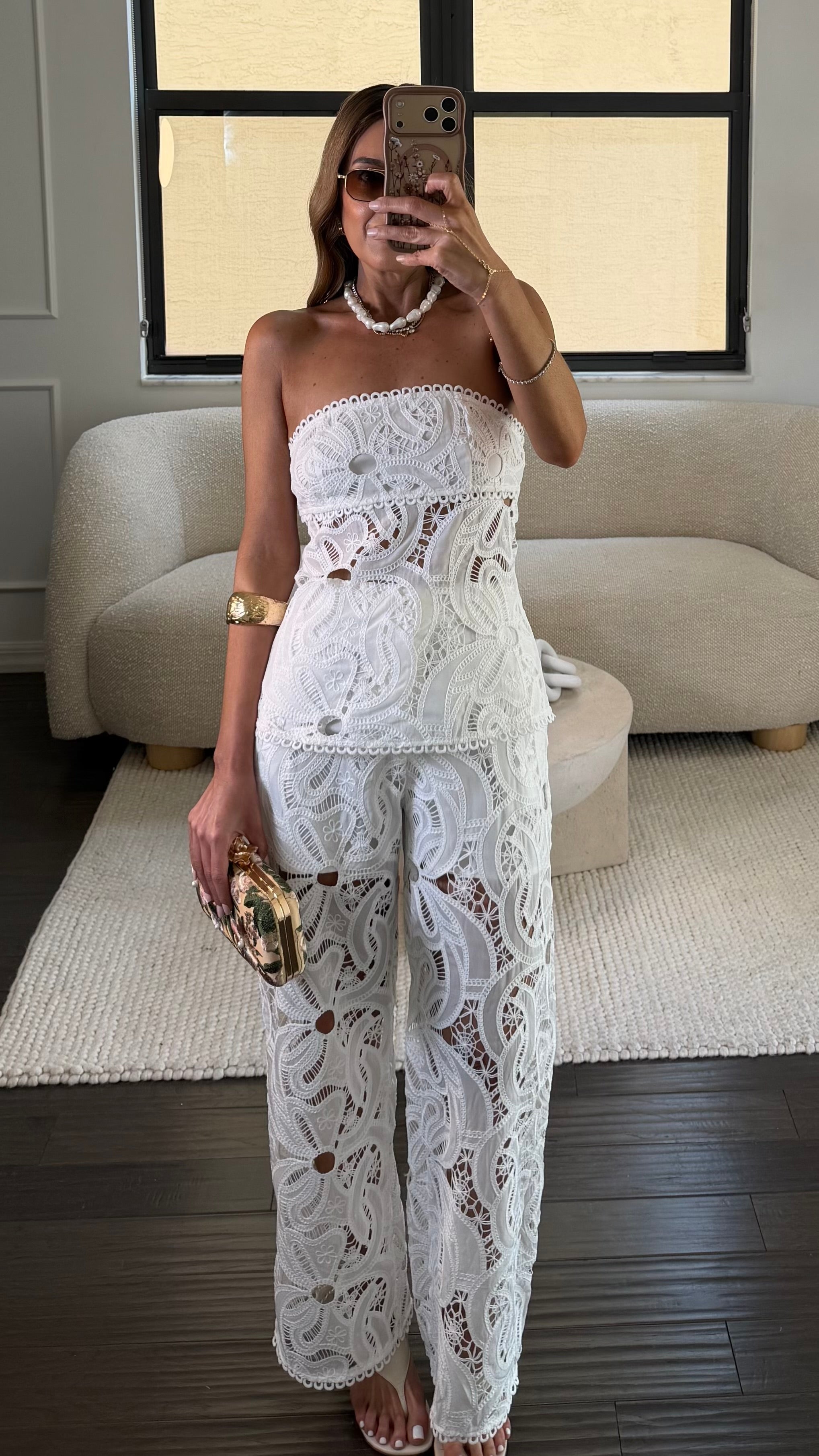 IBIZA BLOOM STRAPLESS SET