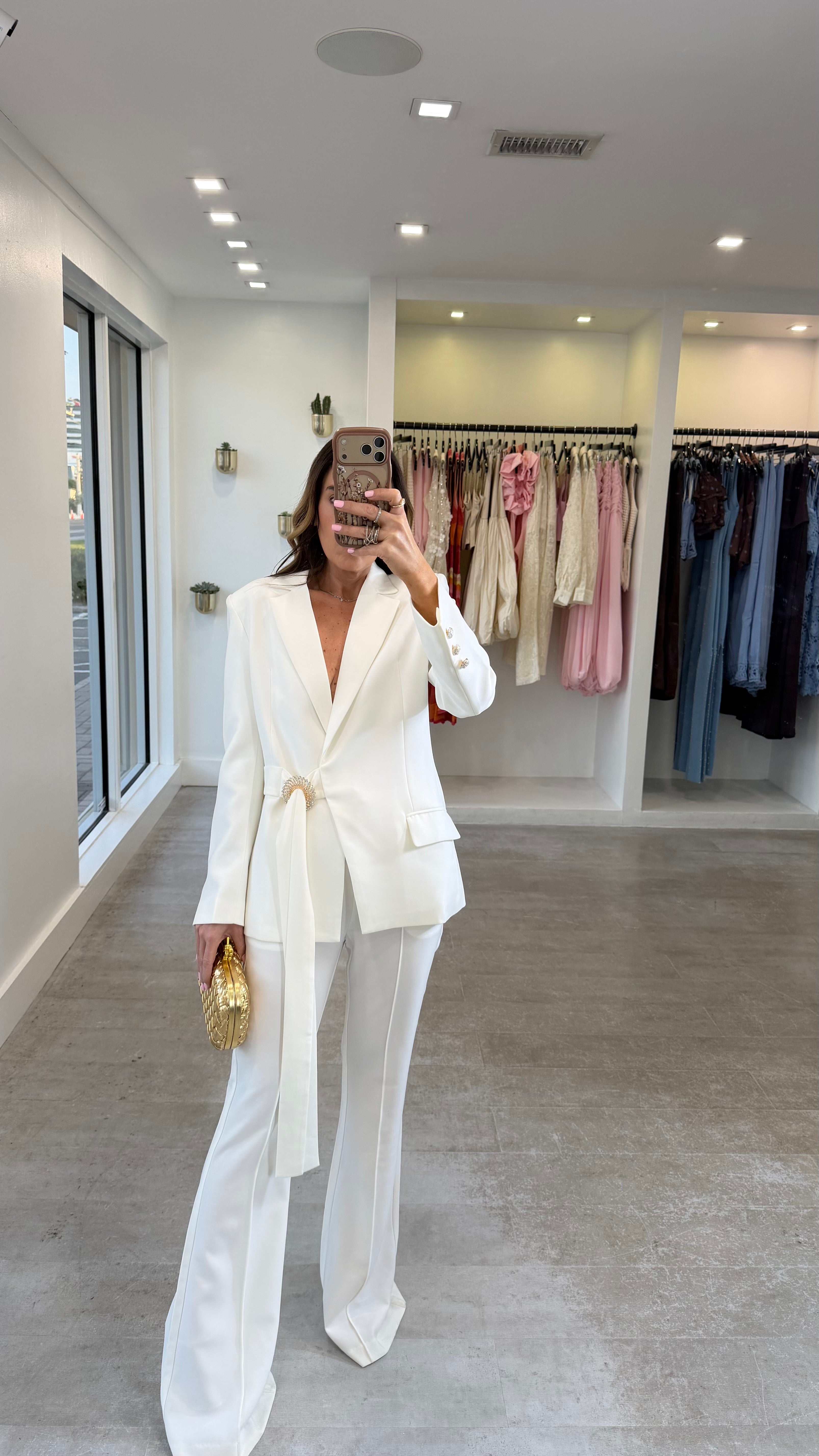 DIAMANTE BLAZER SET