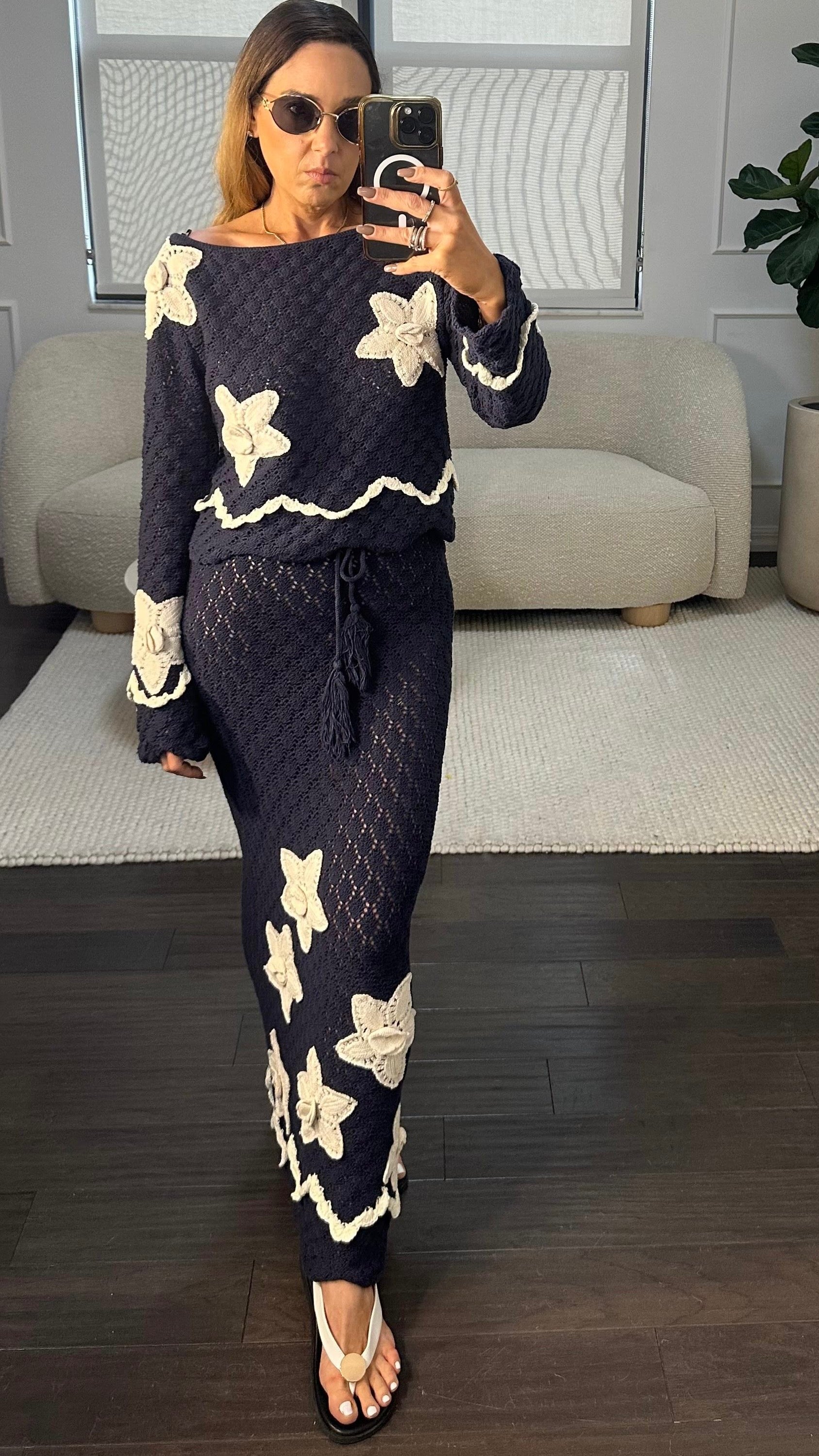 NAVY BLOOM SET
