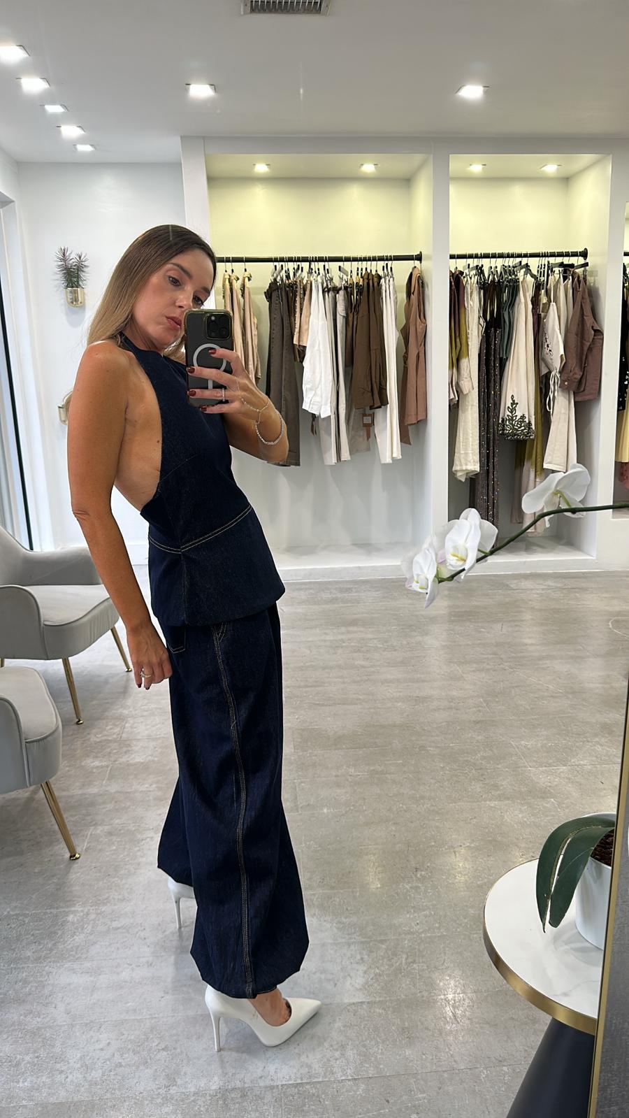 BALLON DENIM SET