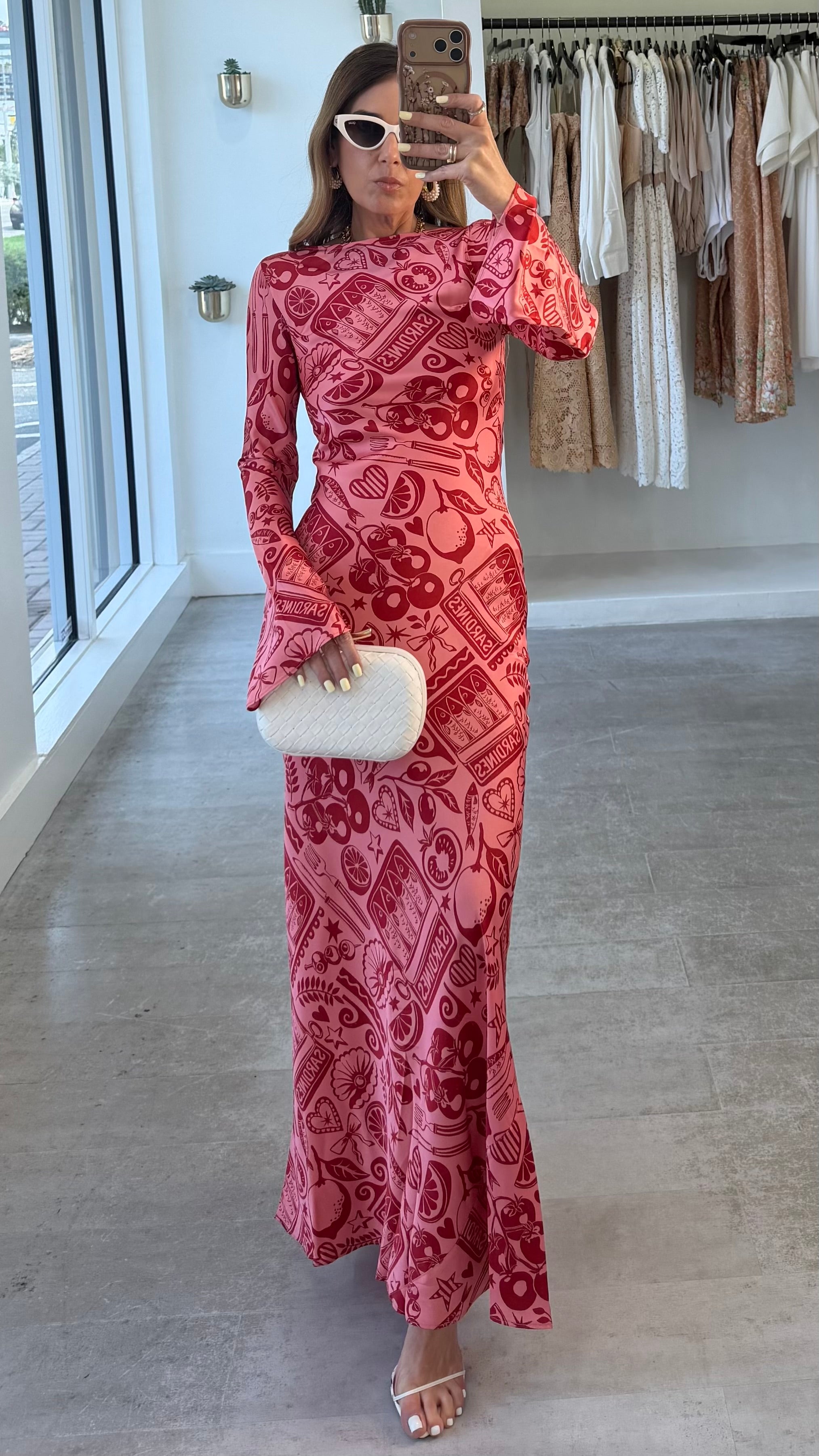 LA VITA ROSA DRESS