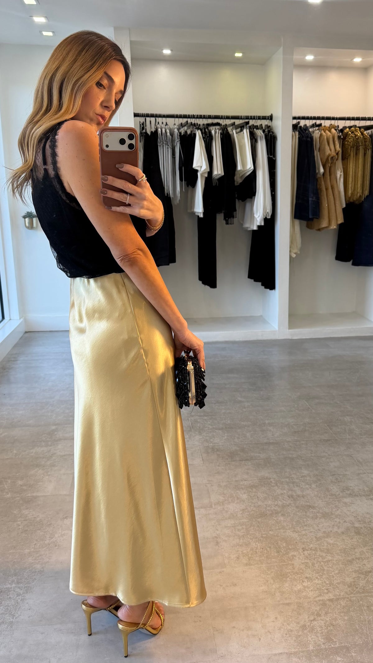 LIQUID GOLD SKIRT