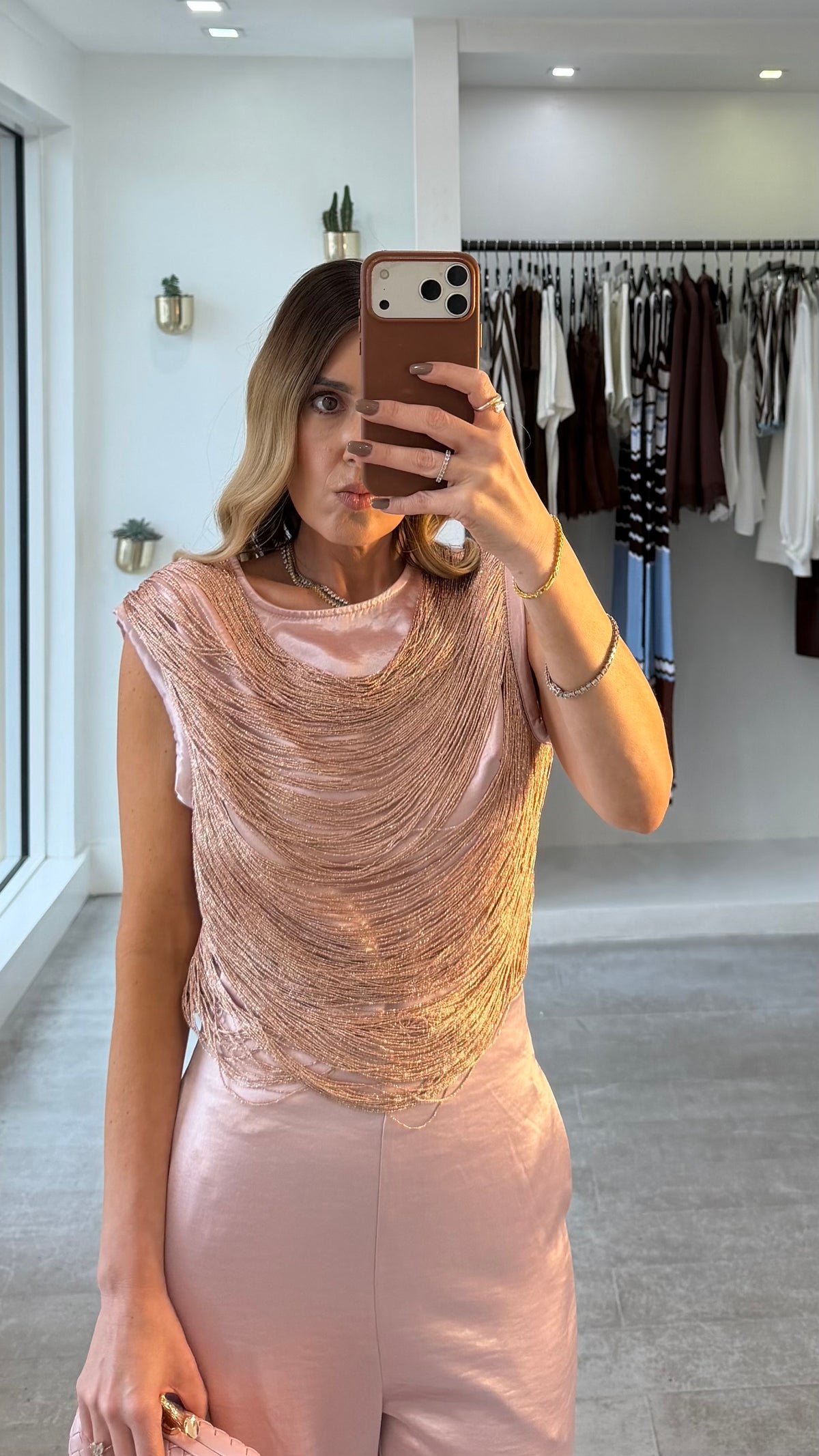 BLUSH CASCADE SET