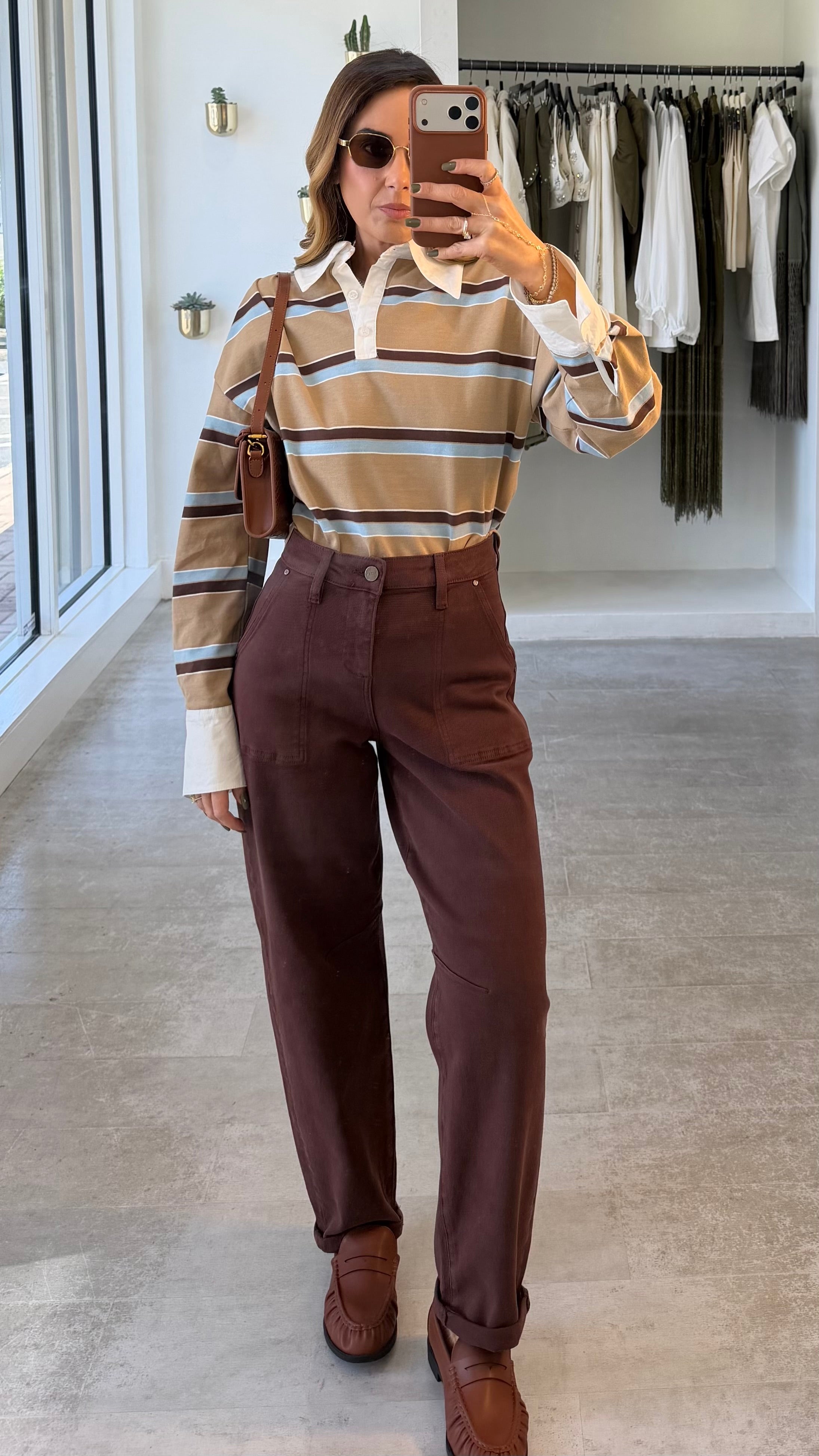 CHOCO BARREL DENIM