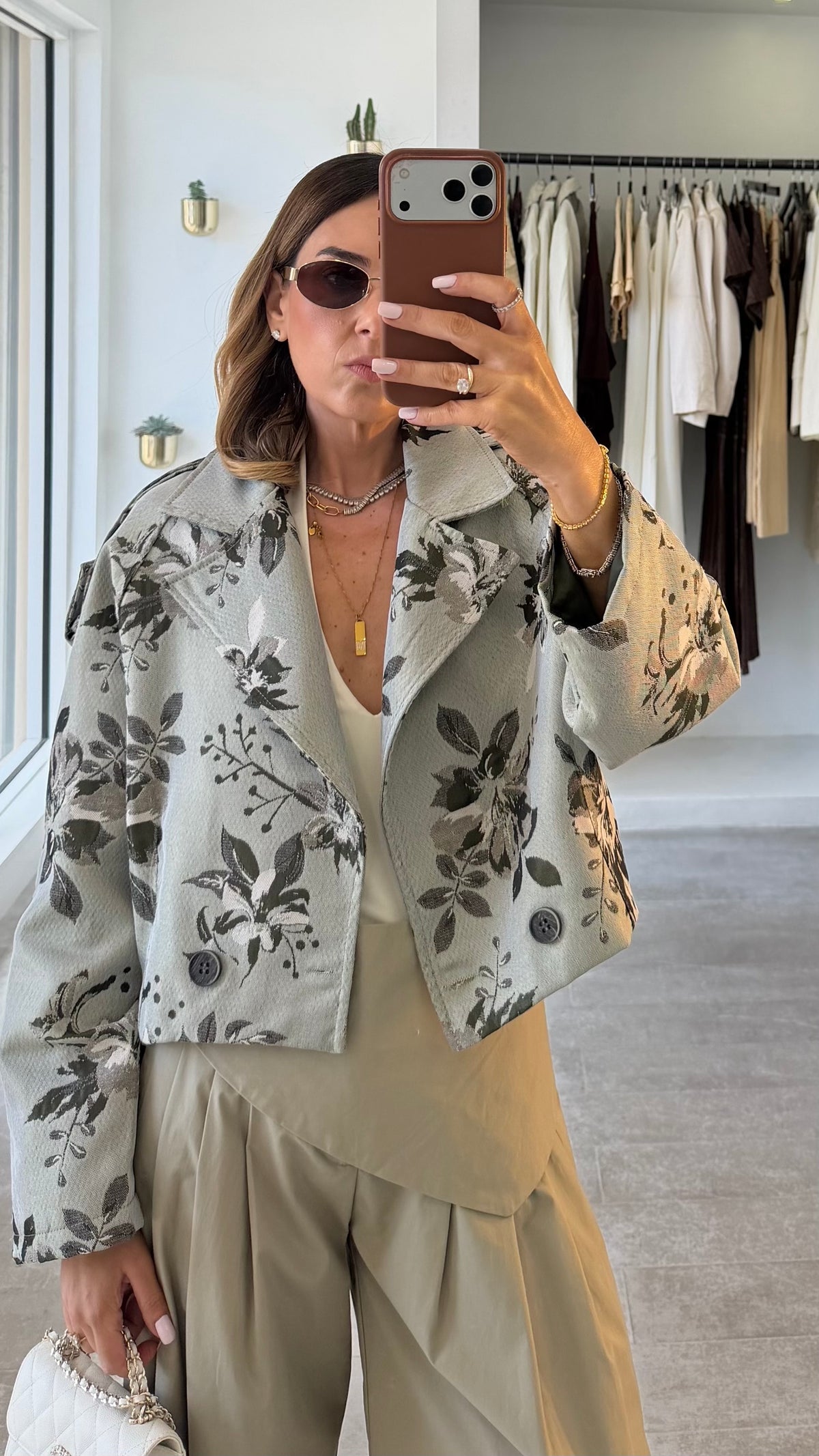 FLORA JACQUARD JACKET