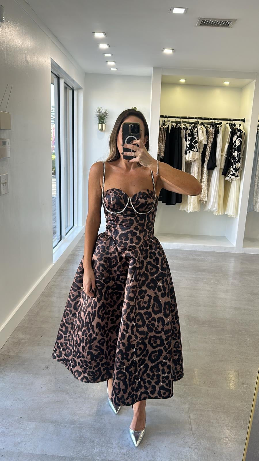 LEOPARD CRYSTAL MIDI