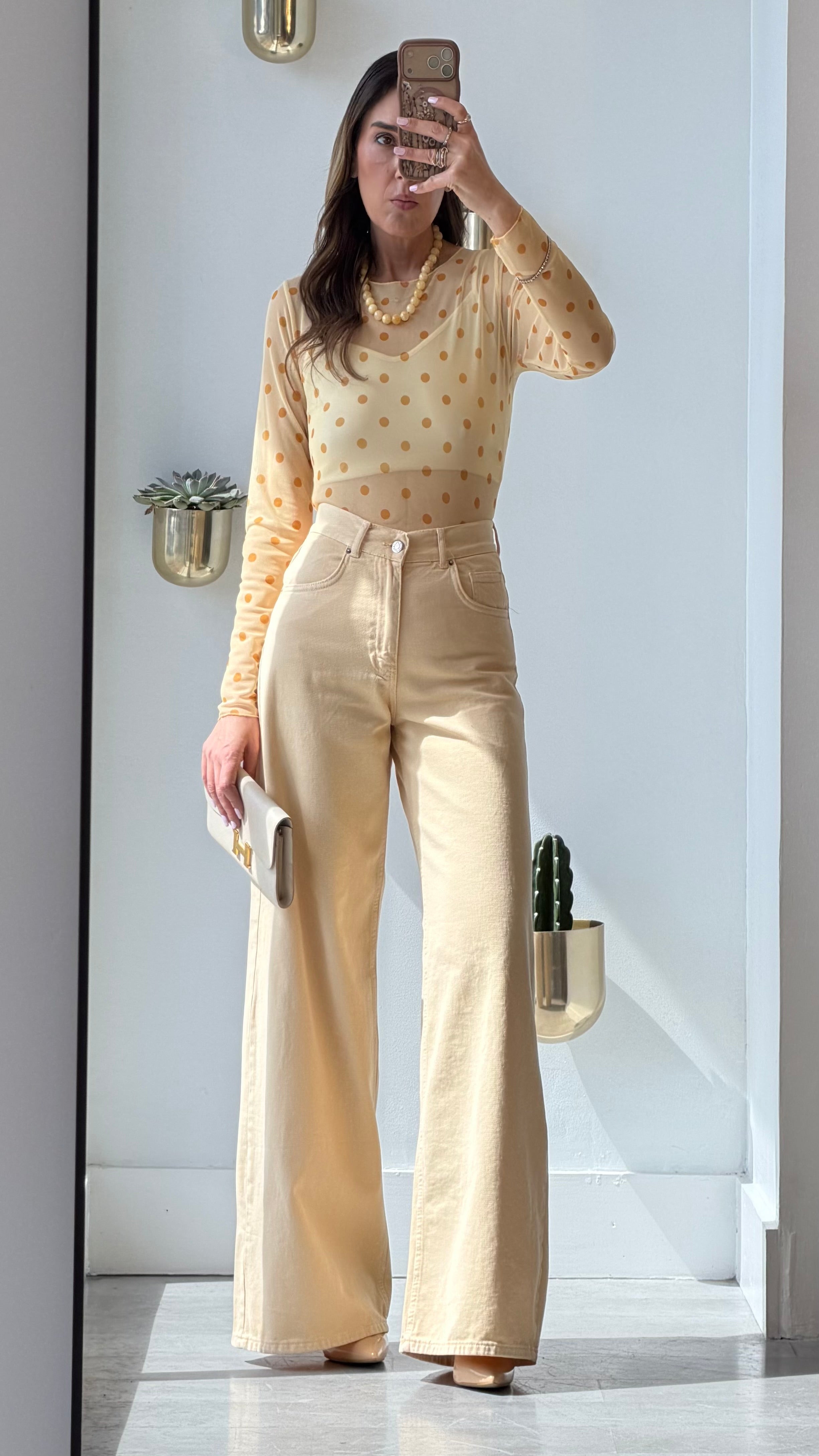 NEUTRAL WIDE DENIM