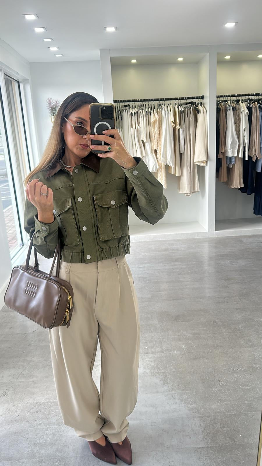 TAUPE TROUSER BARREL