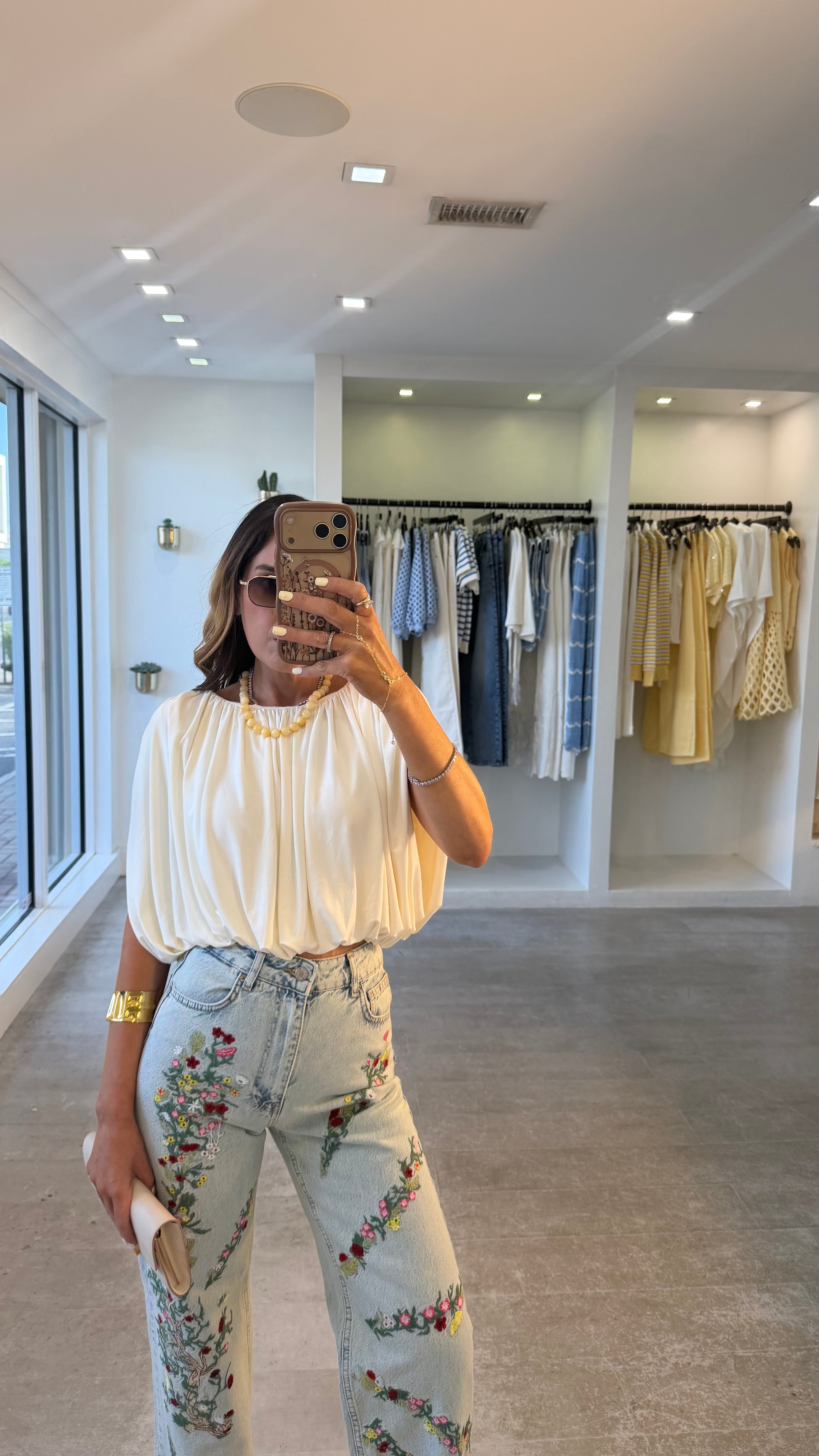 FLORA ART DENIM