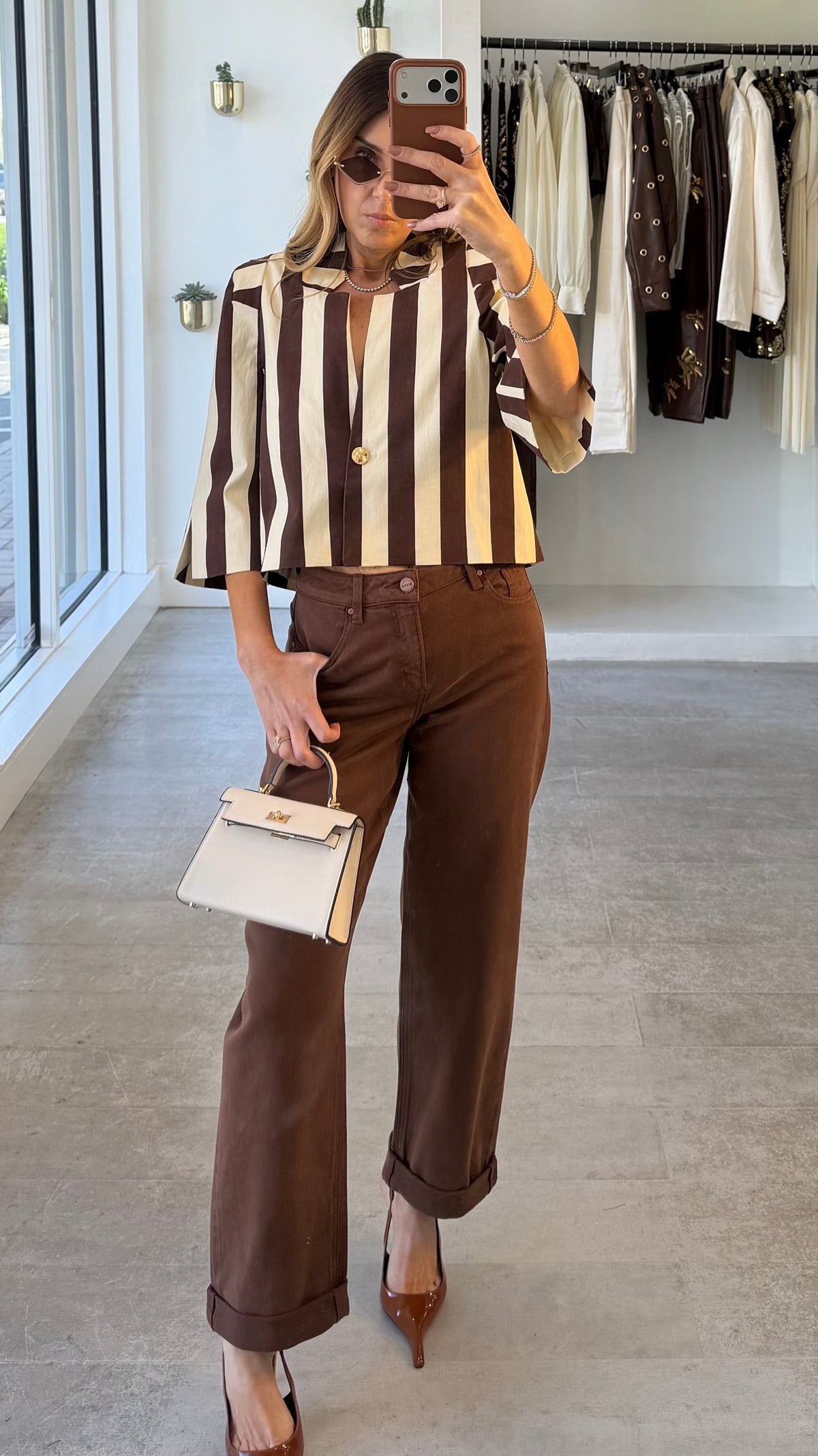 CHOCO BARREL DENIM