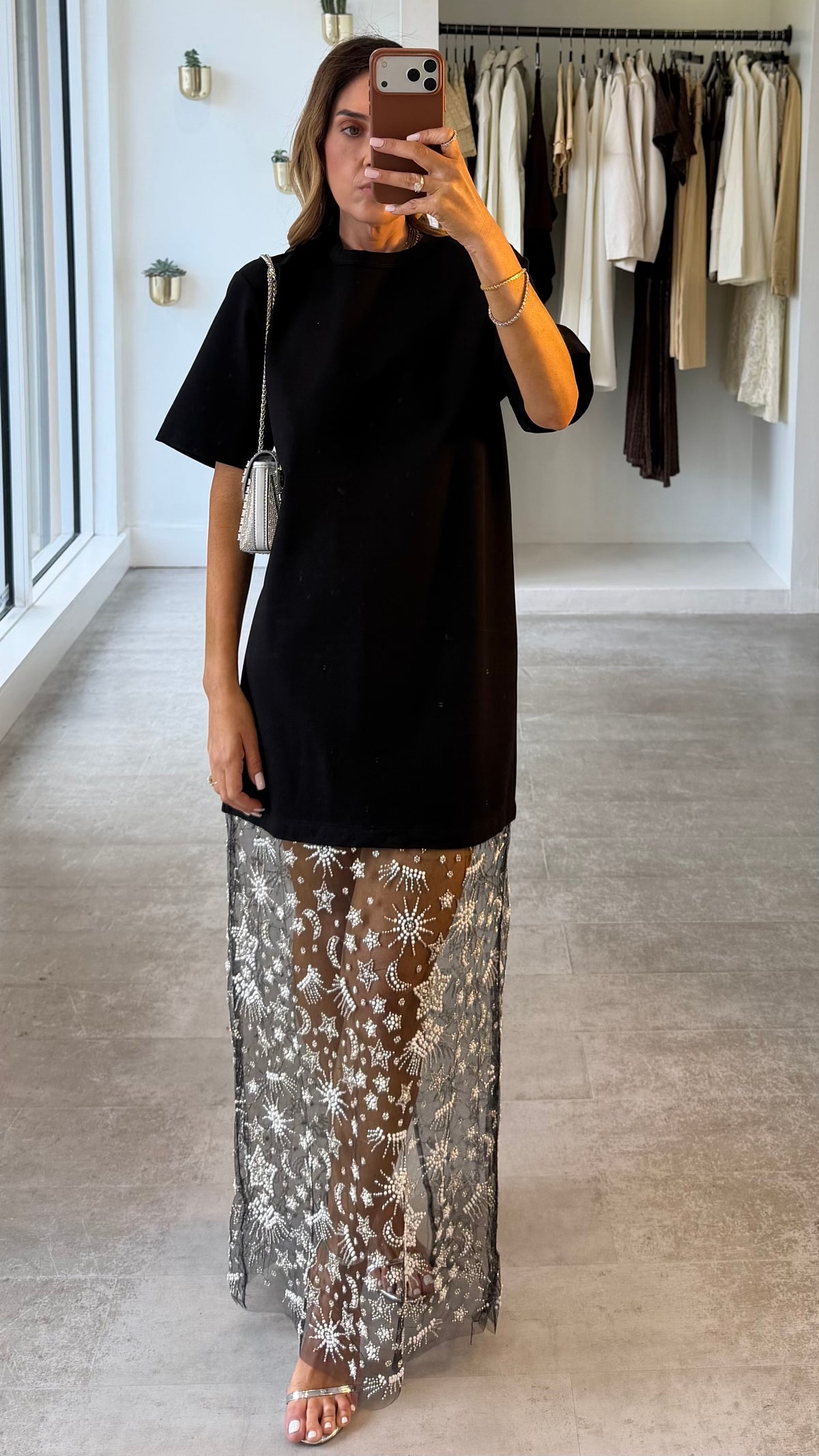 STARDUST NOIR DRESS