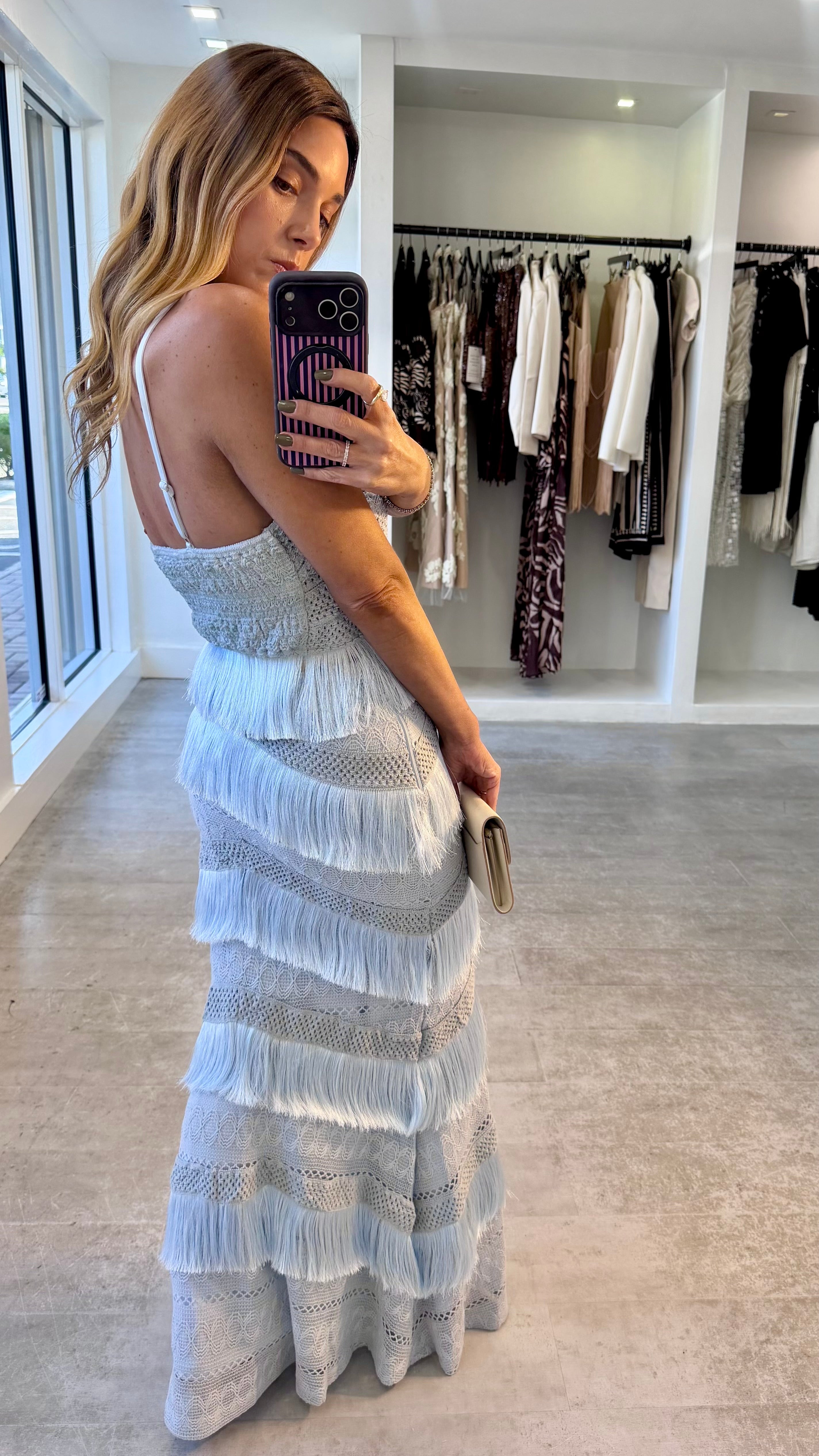 CRISTALE FRINGE SET