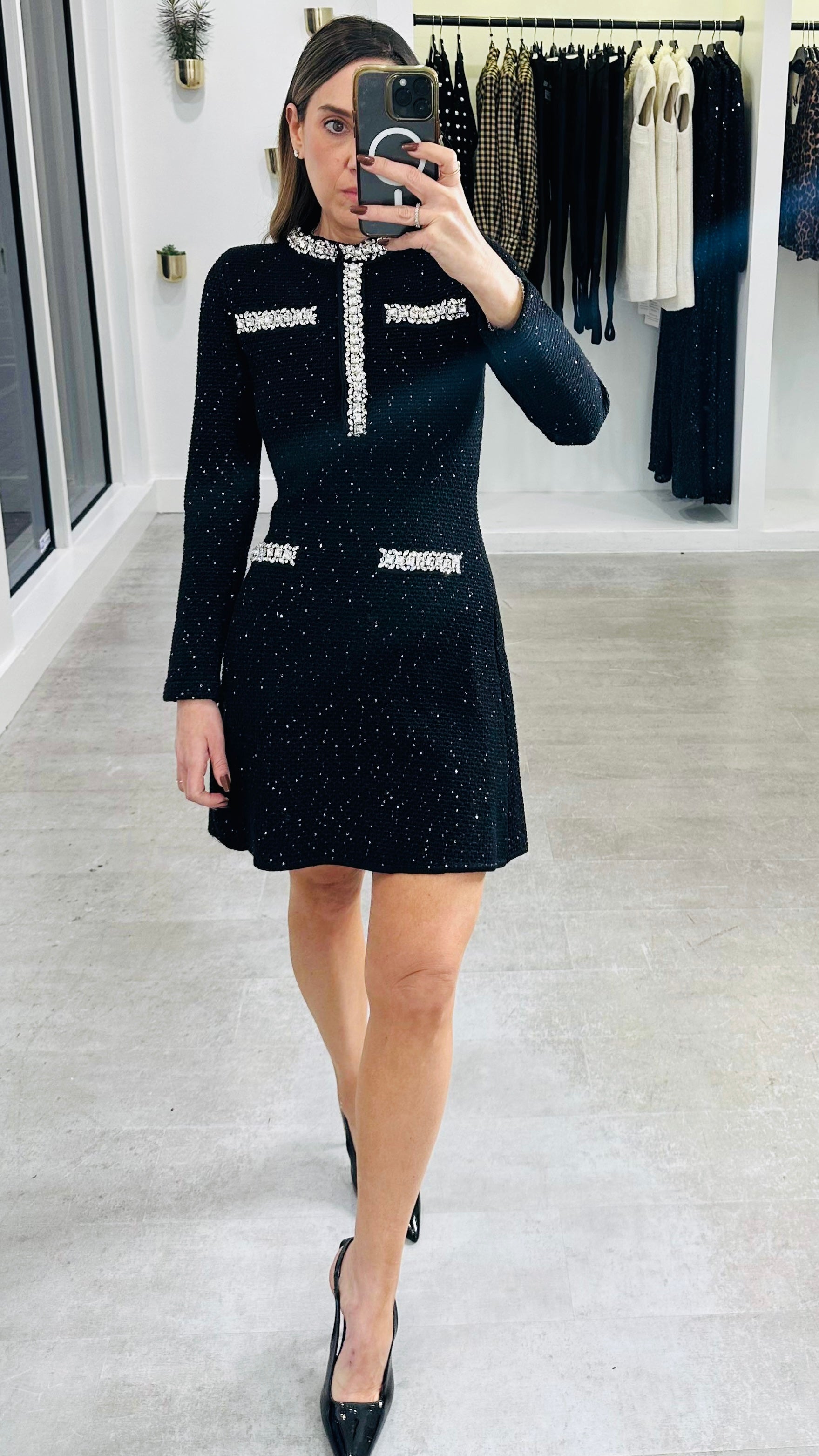 THE JEWEL TWEED DRESS