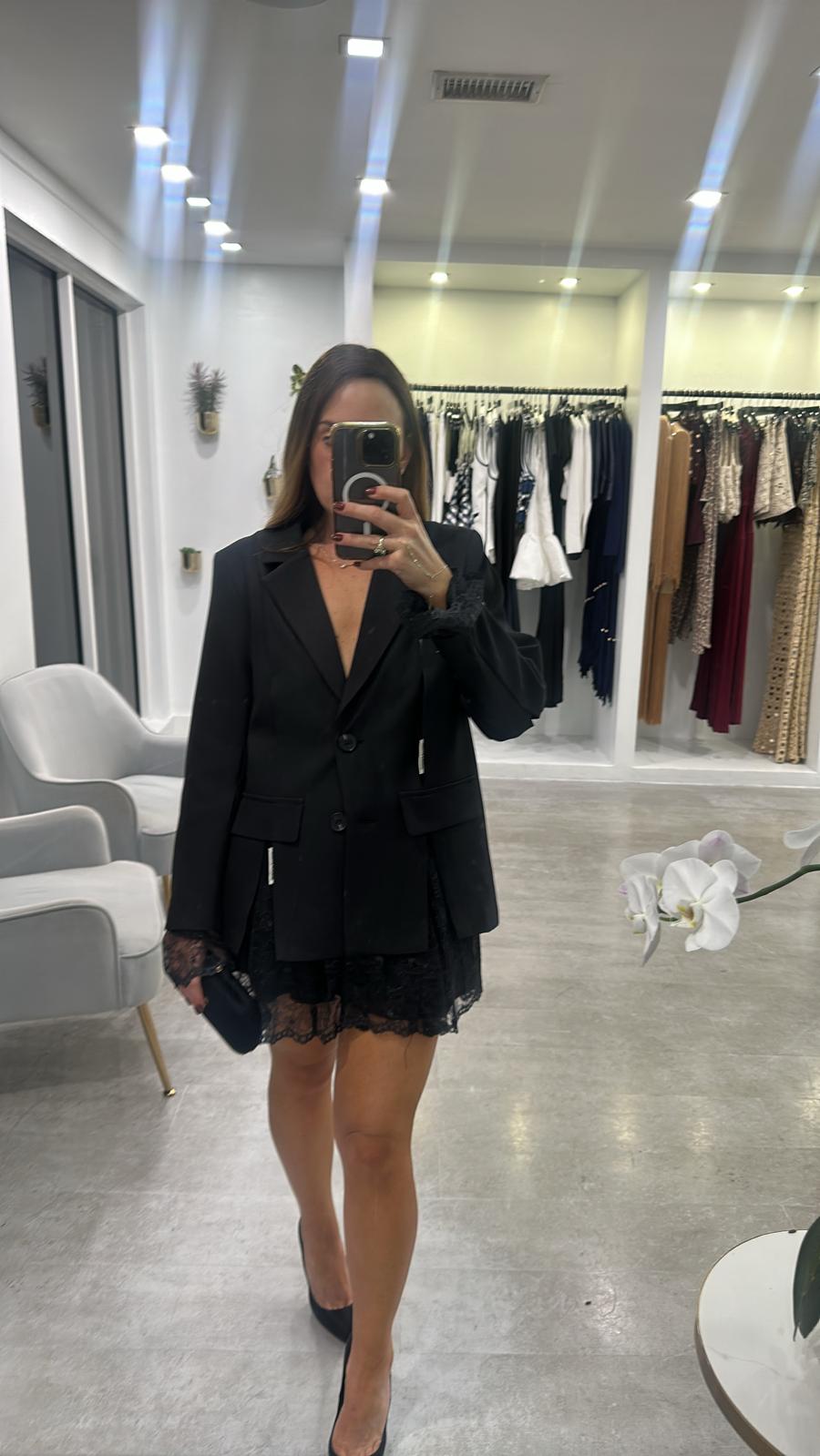 BLACK LUXE BLAZER