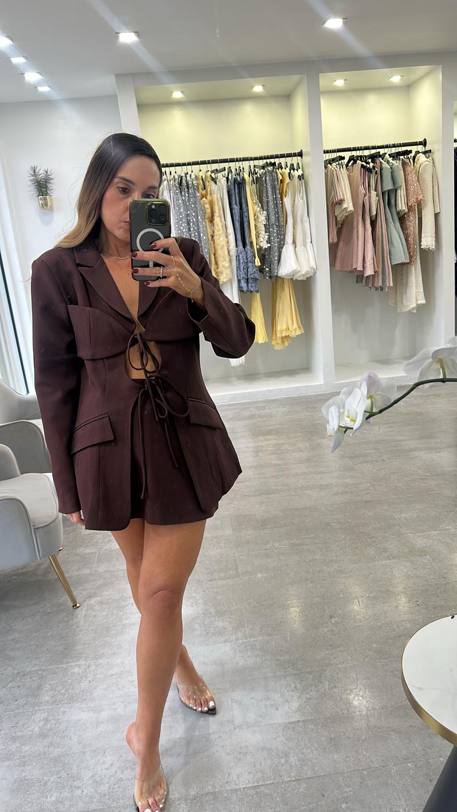 BROWN VERONA SET